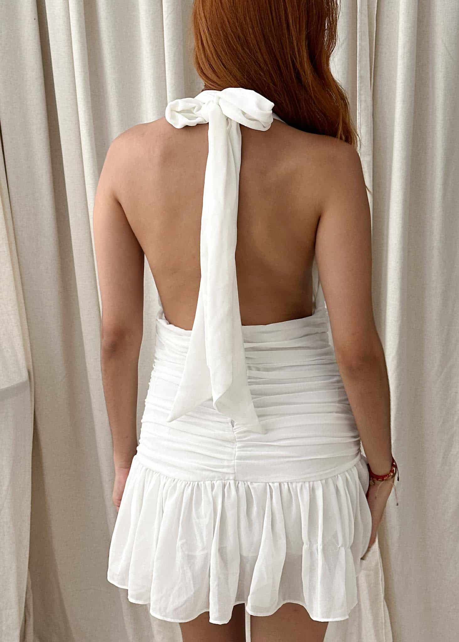 Vestido Corto Muestra Blanco - miniatura 2
