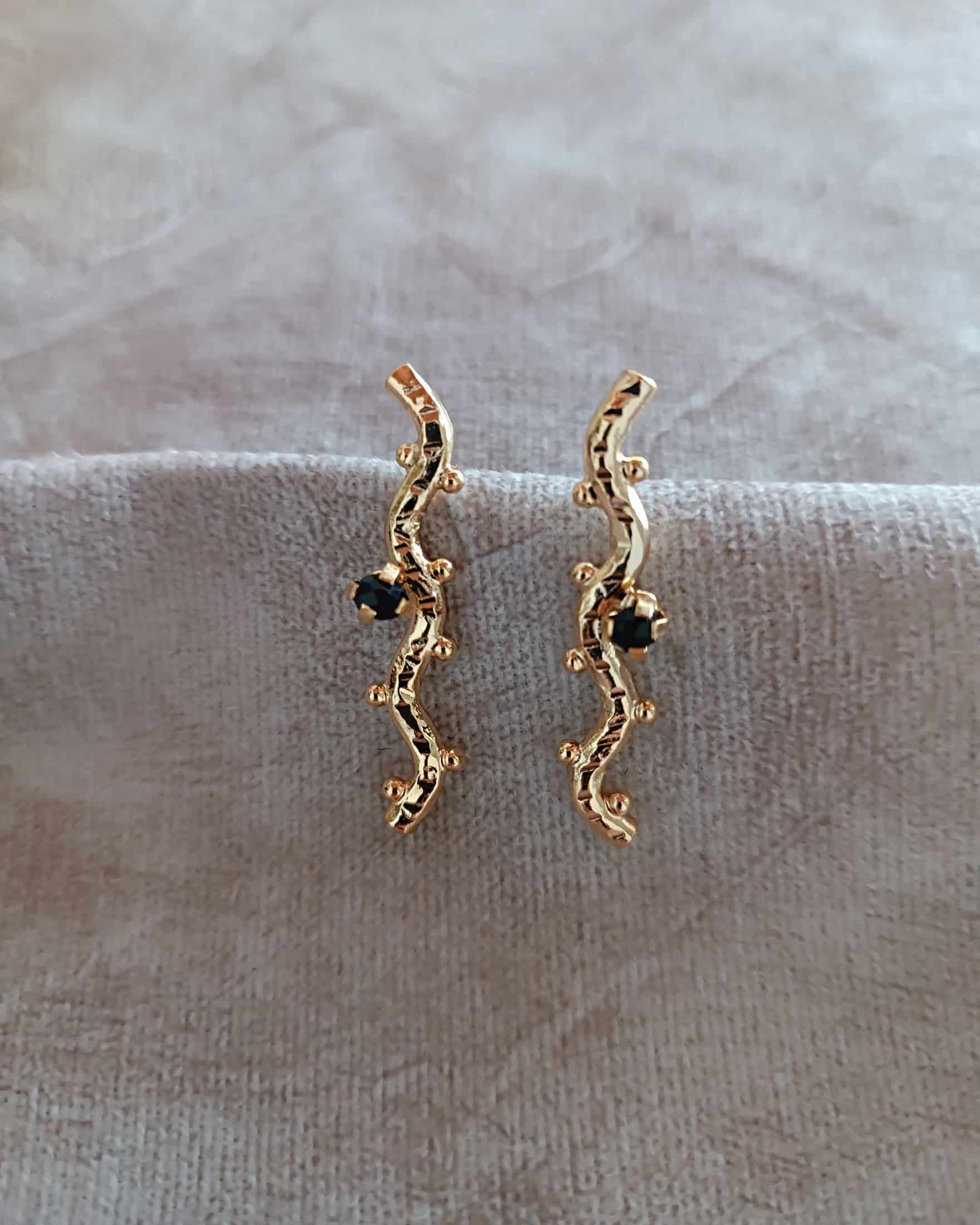 Aretes rama Jasmine - miniatura 4