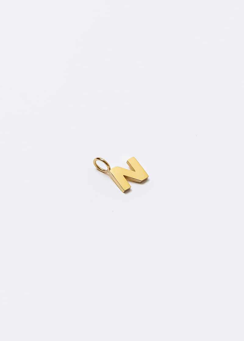 Dije Letra Dorado - miniatura 8