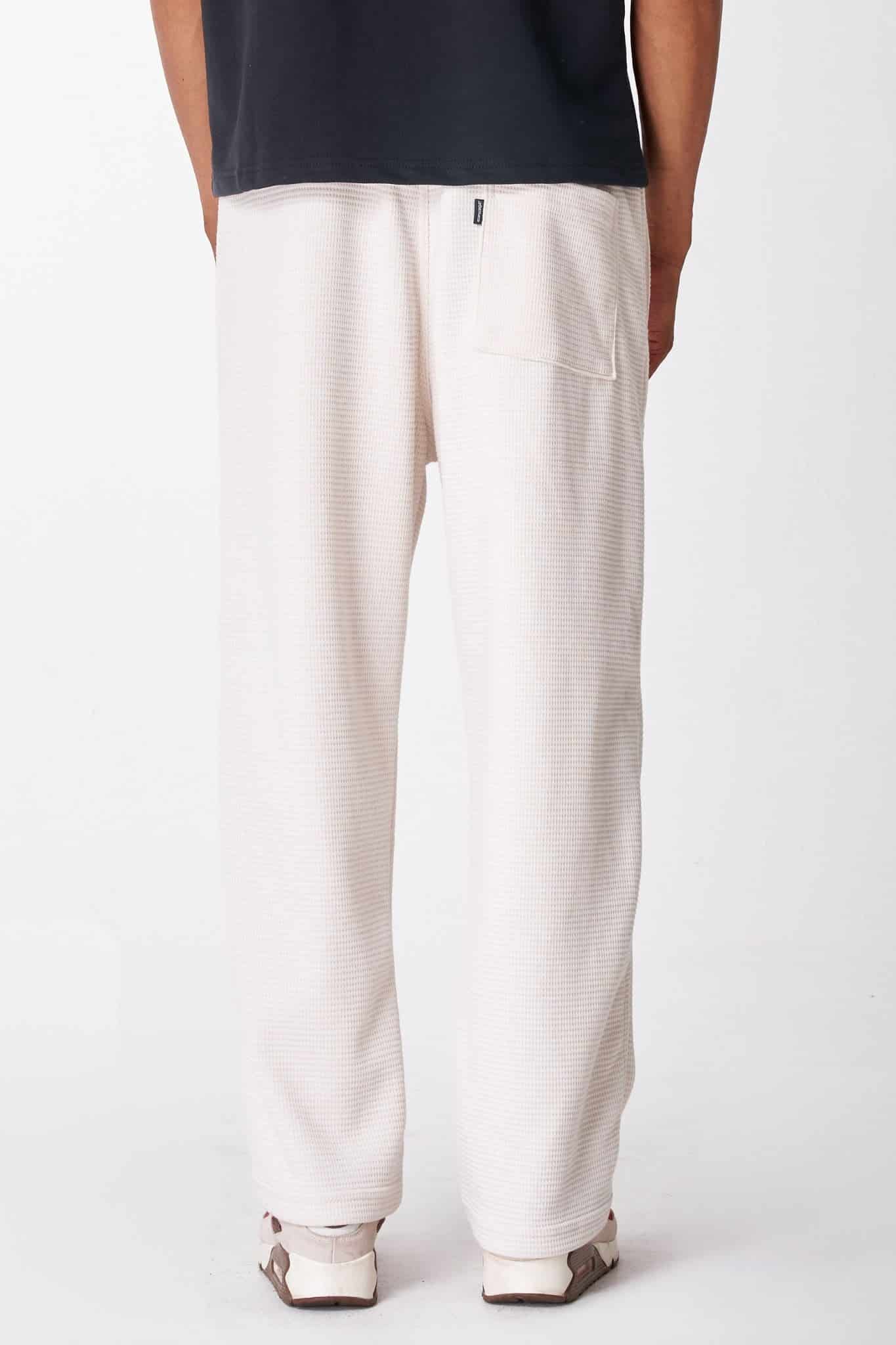Sweet pant Marfil textura cuadros 14372 - miniatura 4