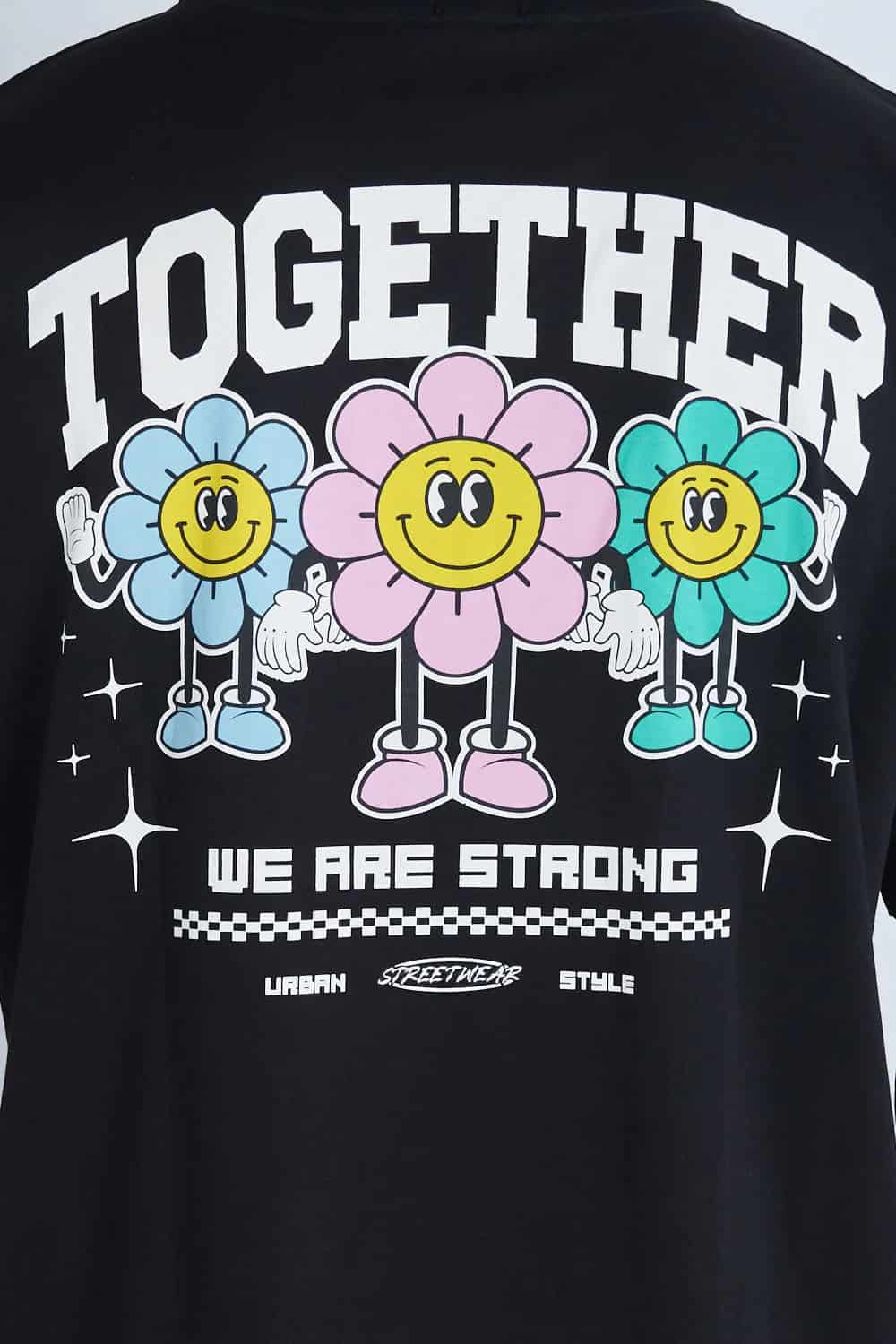 Camiseta oversize estampada Negro | DROP 03 | - miniatura 2