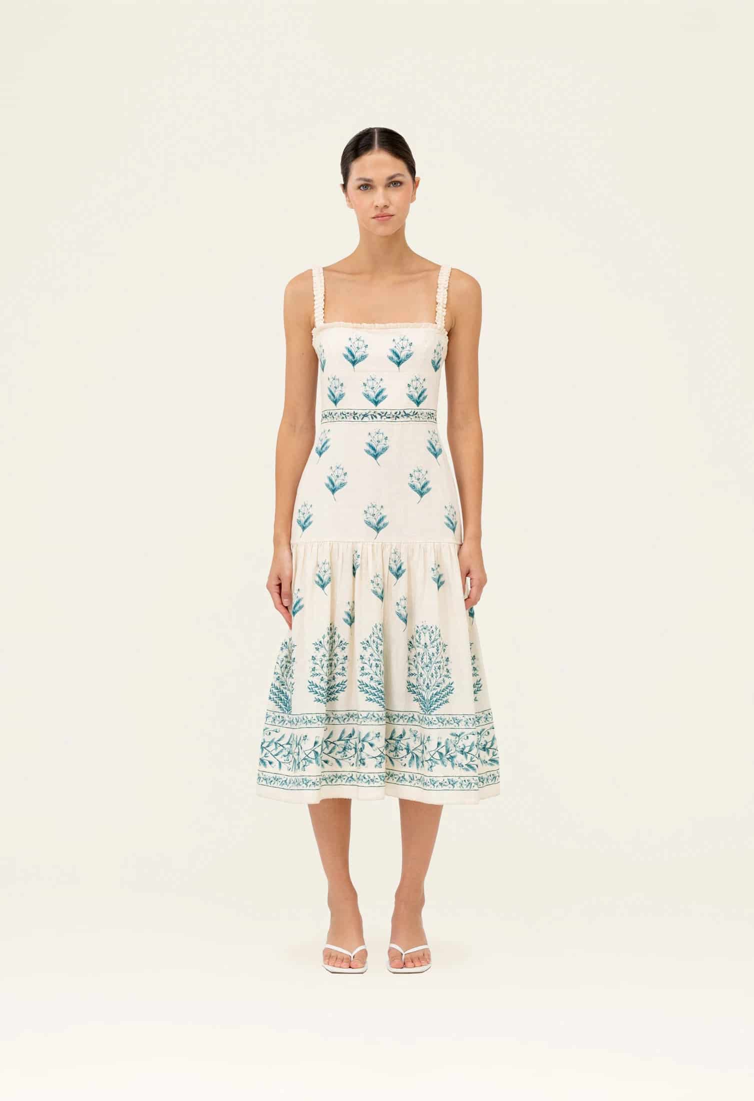 Níspero Ceiba Midi Dress - miniatura 1