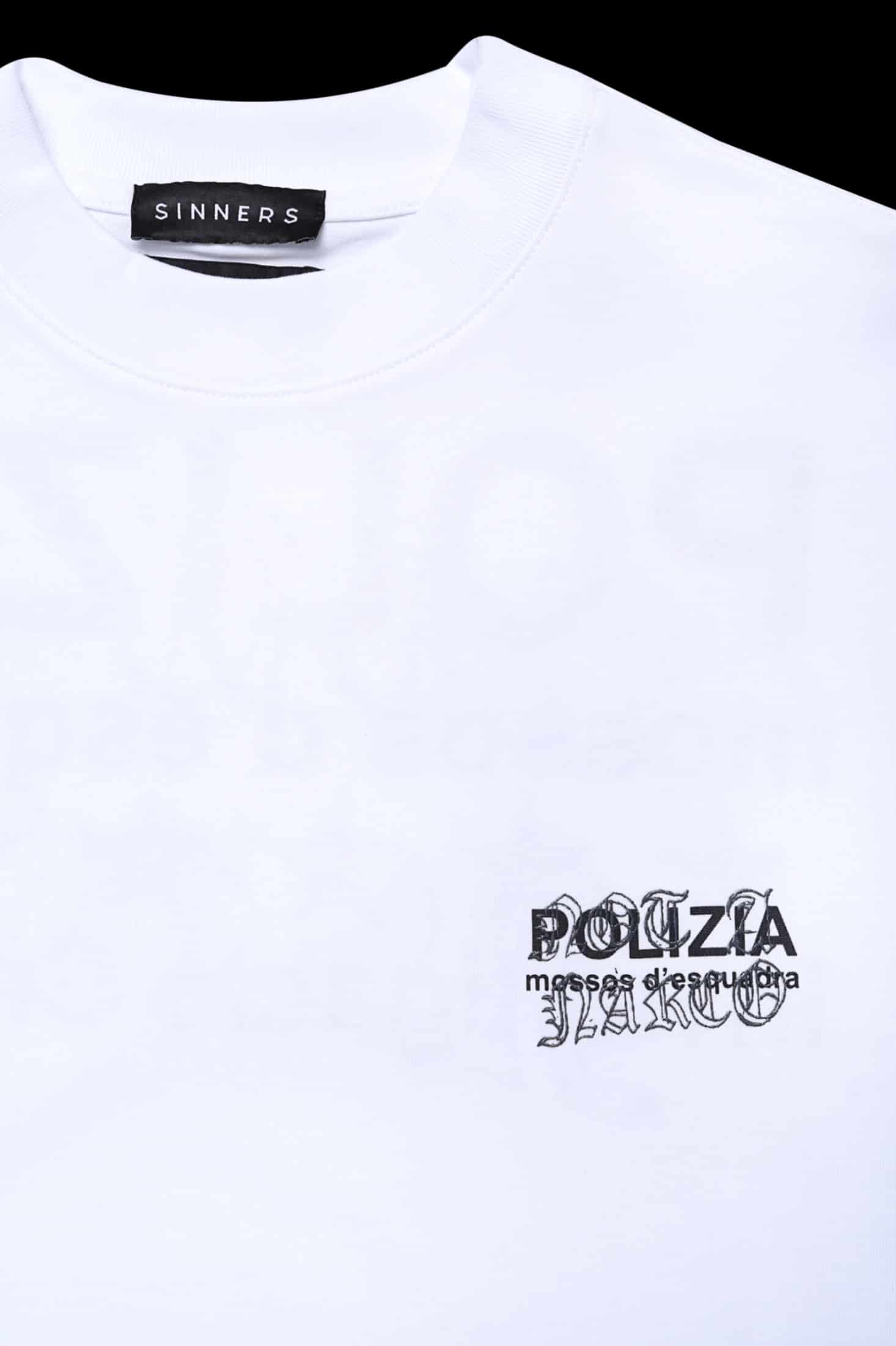 POLIZIA WHITE T-SHIRT - miniatura 5