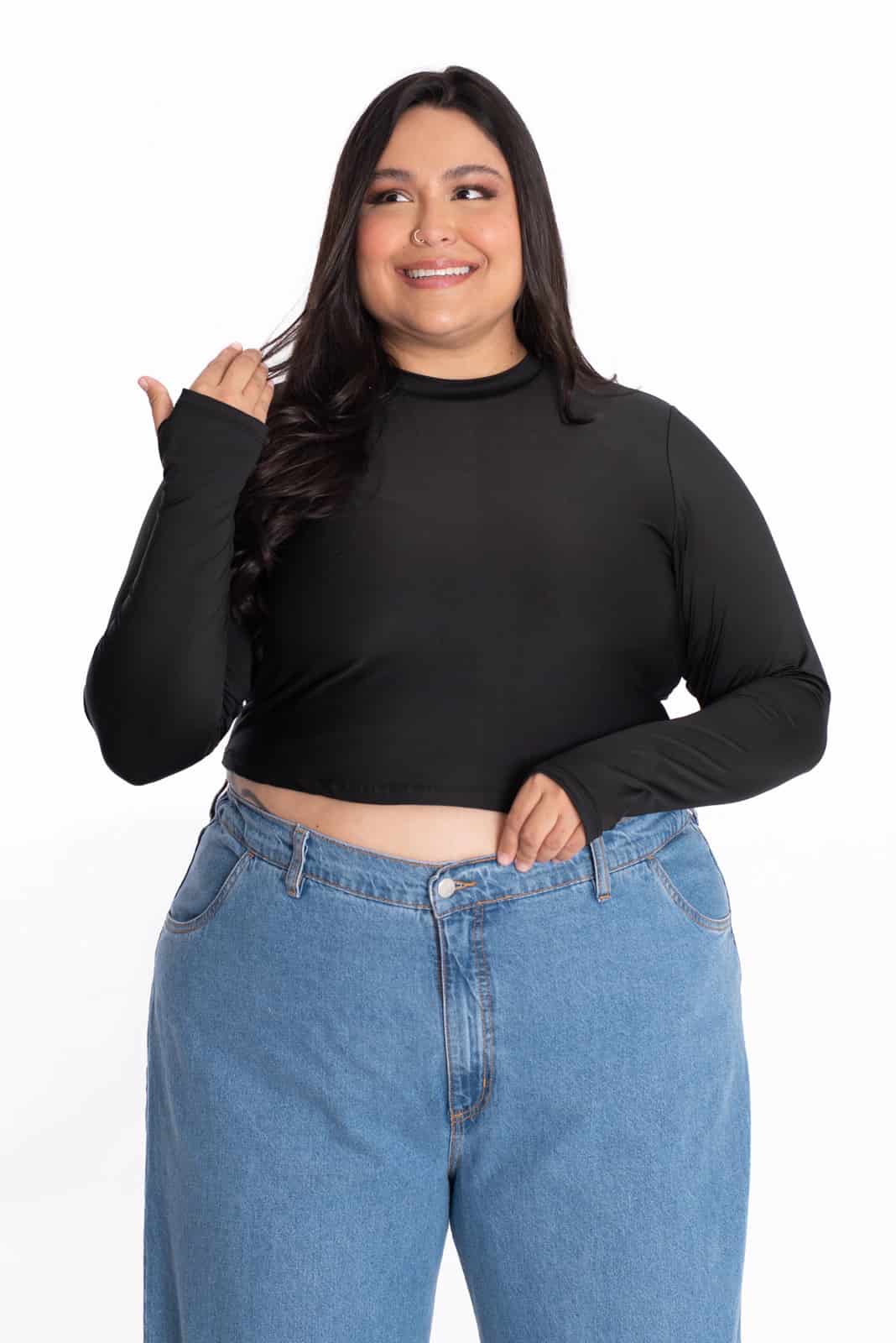 Crop Top City Negro - miniatura 9