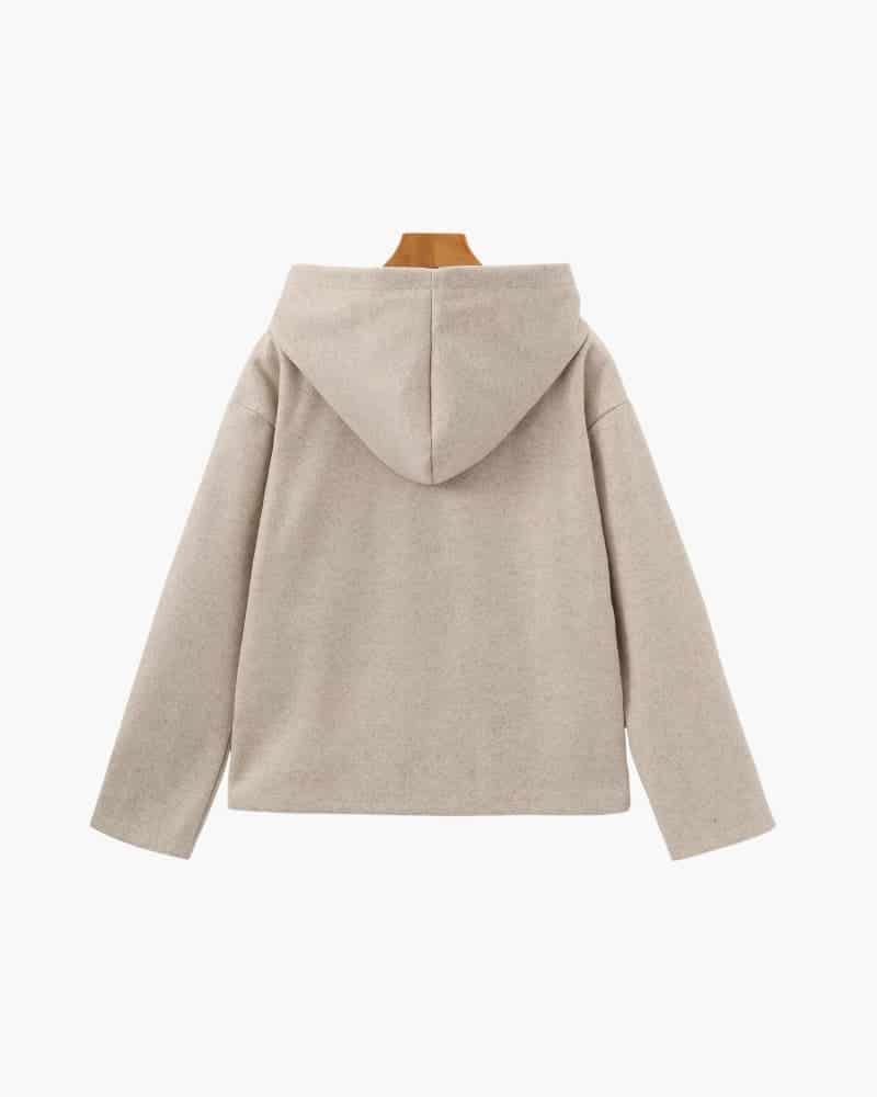 Marlow Wool Zip Coat - miniatura 3