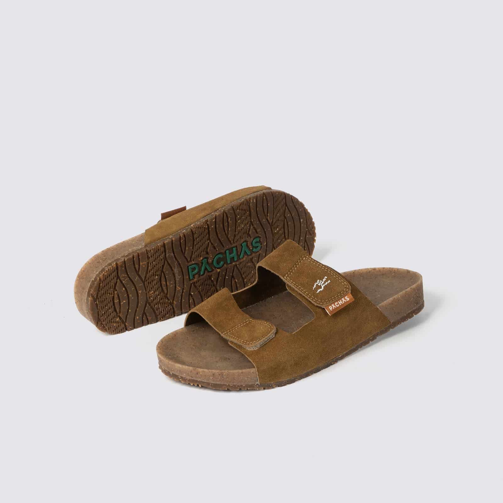 Sandalias dos correas Nuez - miniatura 4