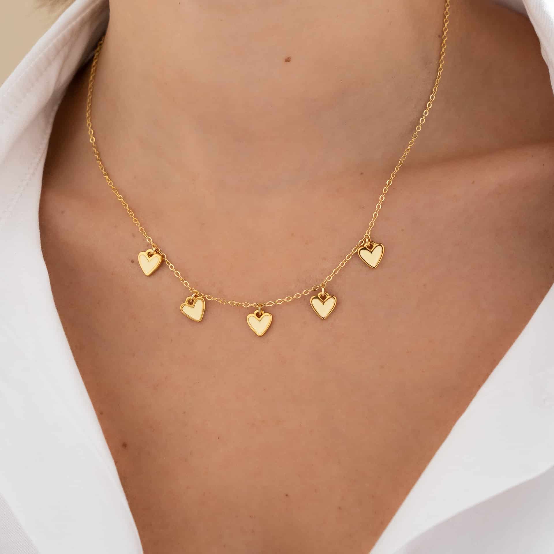 Cadena Multi Corazones - miniatura 6