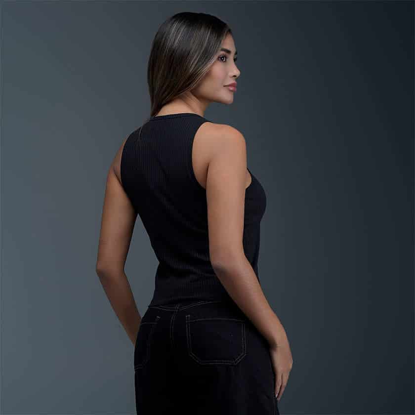 Blusa Negra Mujer - miniatura 2