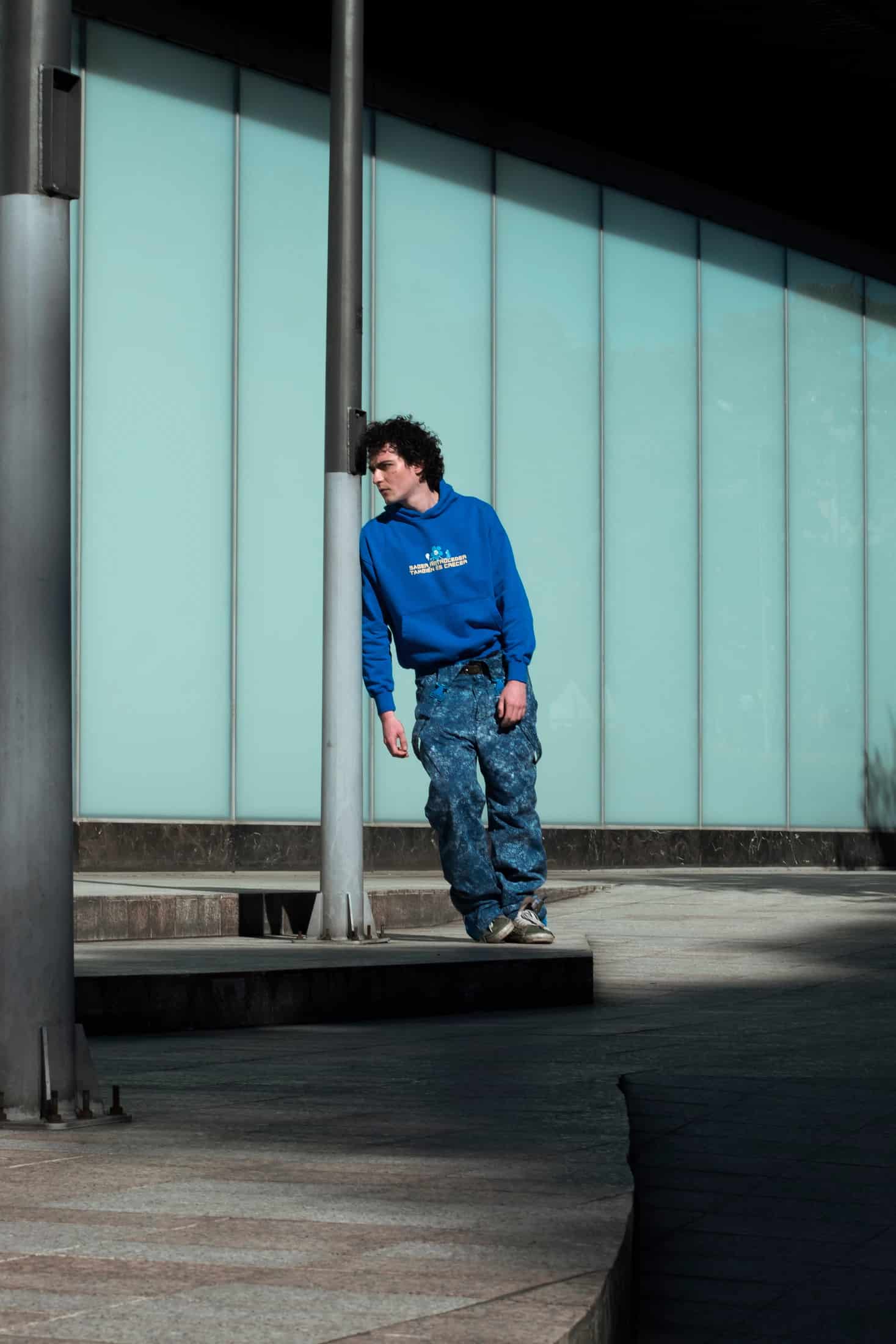 HOODIE POINT.ZERO AZUL - miniatura 3