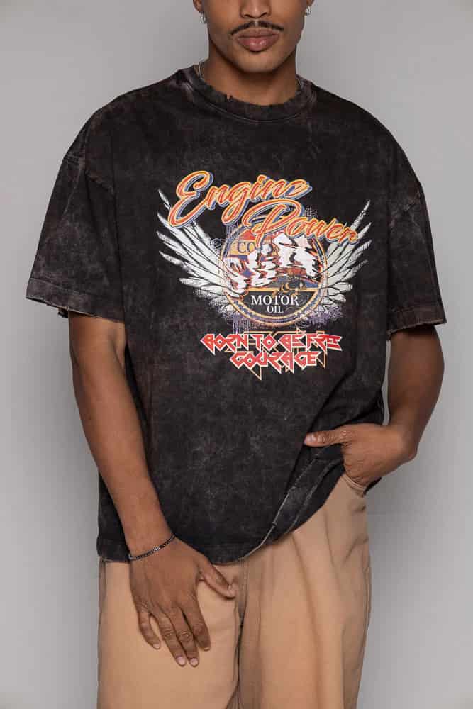 Oversized Courage Aguila-Negra/Stone - miniatura 8