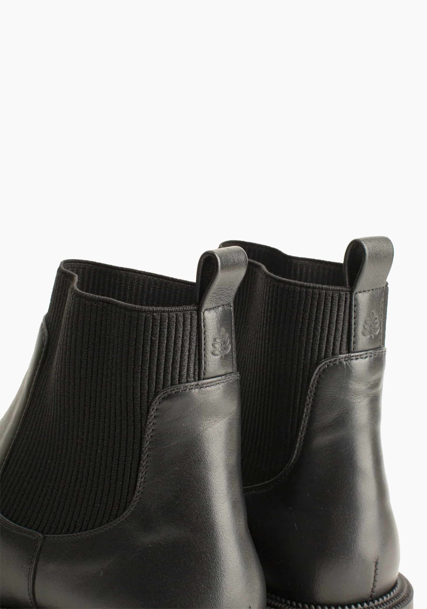 Botas Chelsea Mujer Negro - miniatura 7