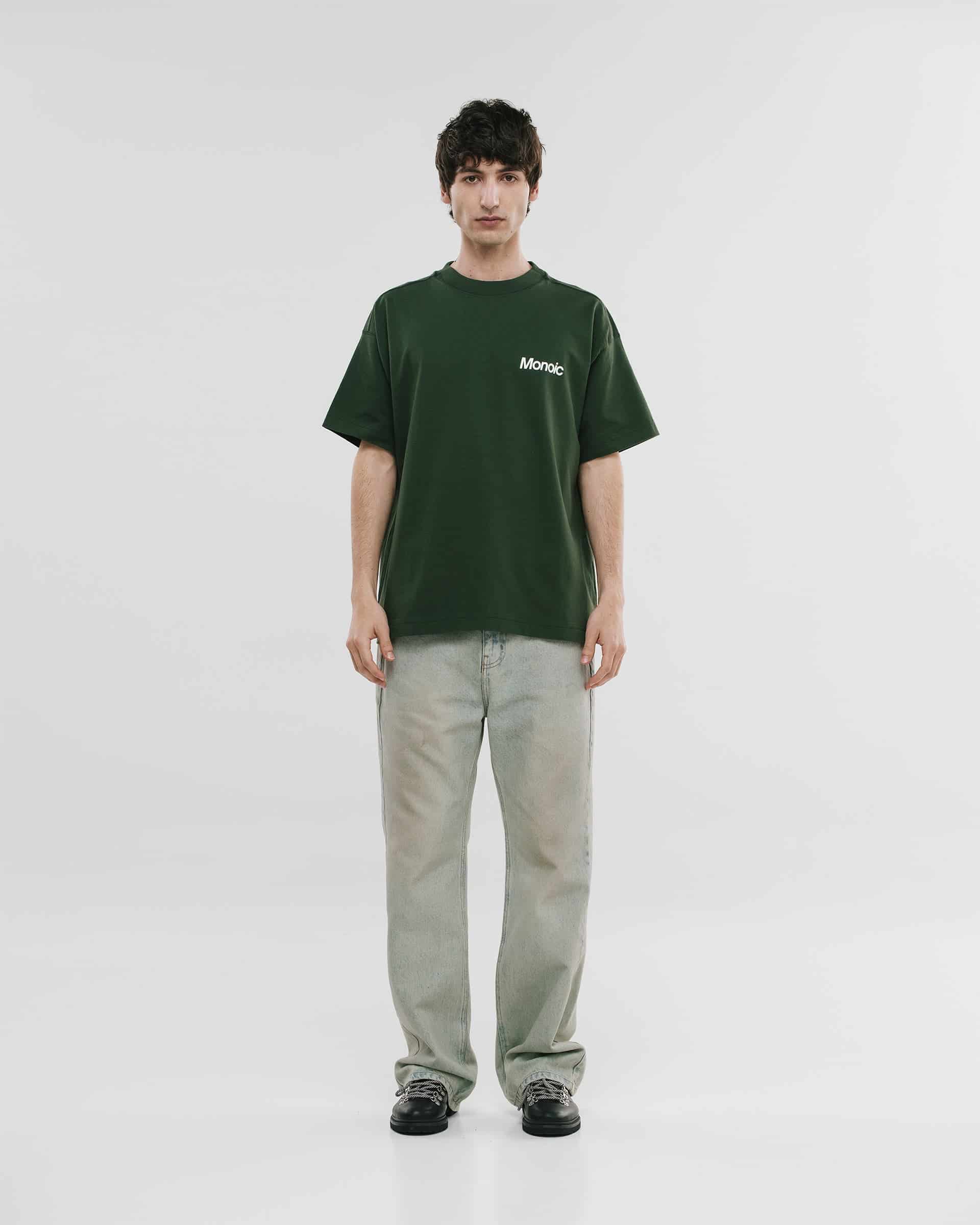 Camiseta Logo Oversized V4 - Forest Green - miniatura 4