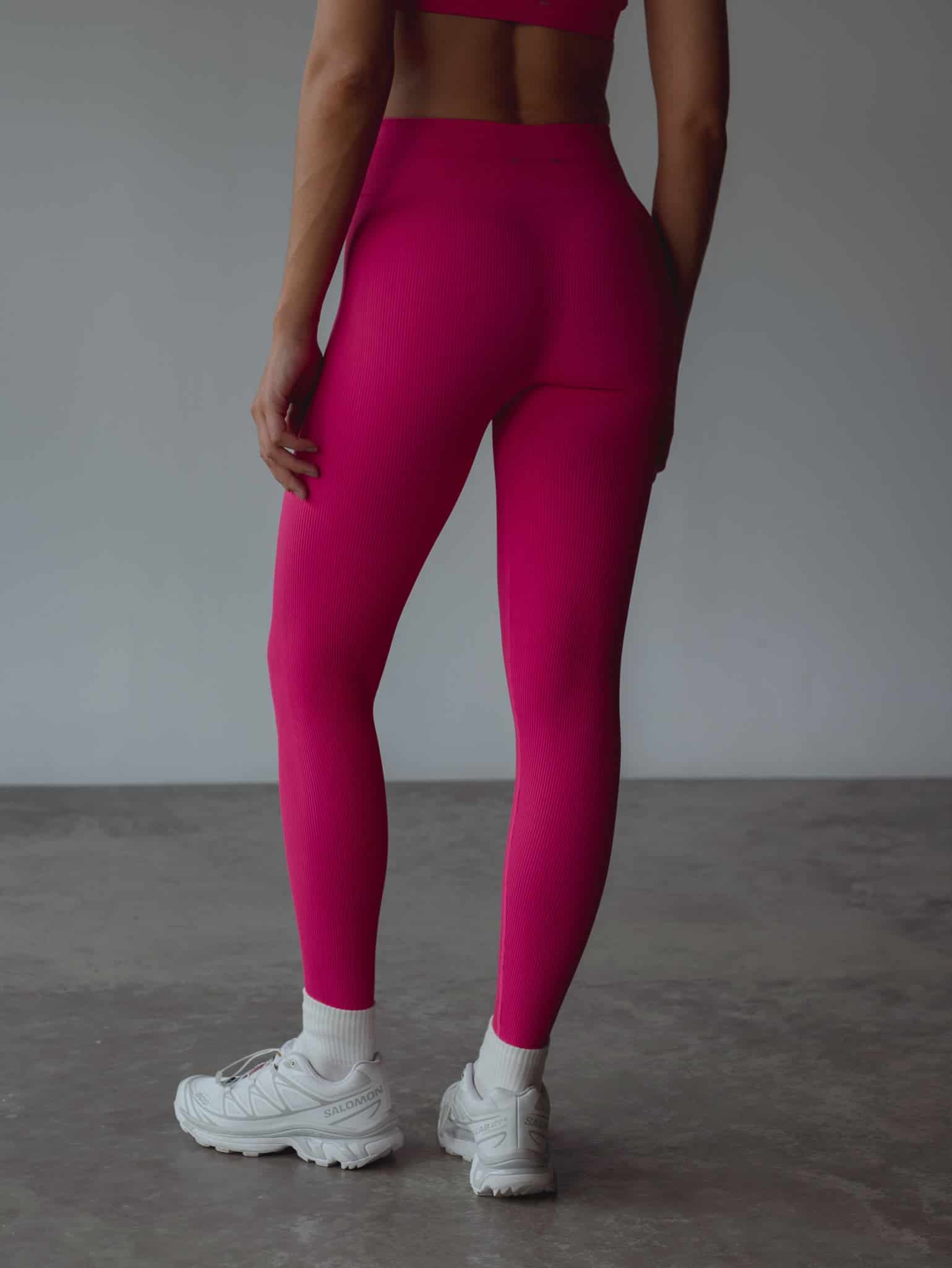 BLAZE SEAMLESS LEGGINGS - FUCSIA - miniatura 10