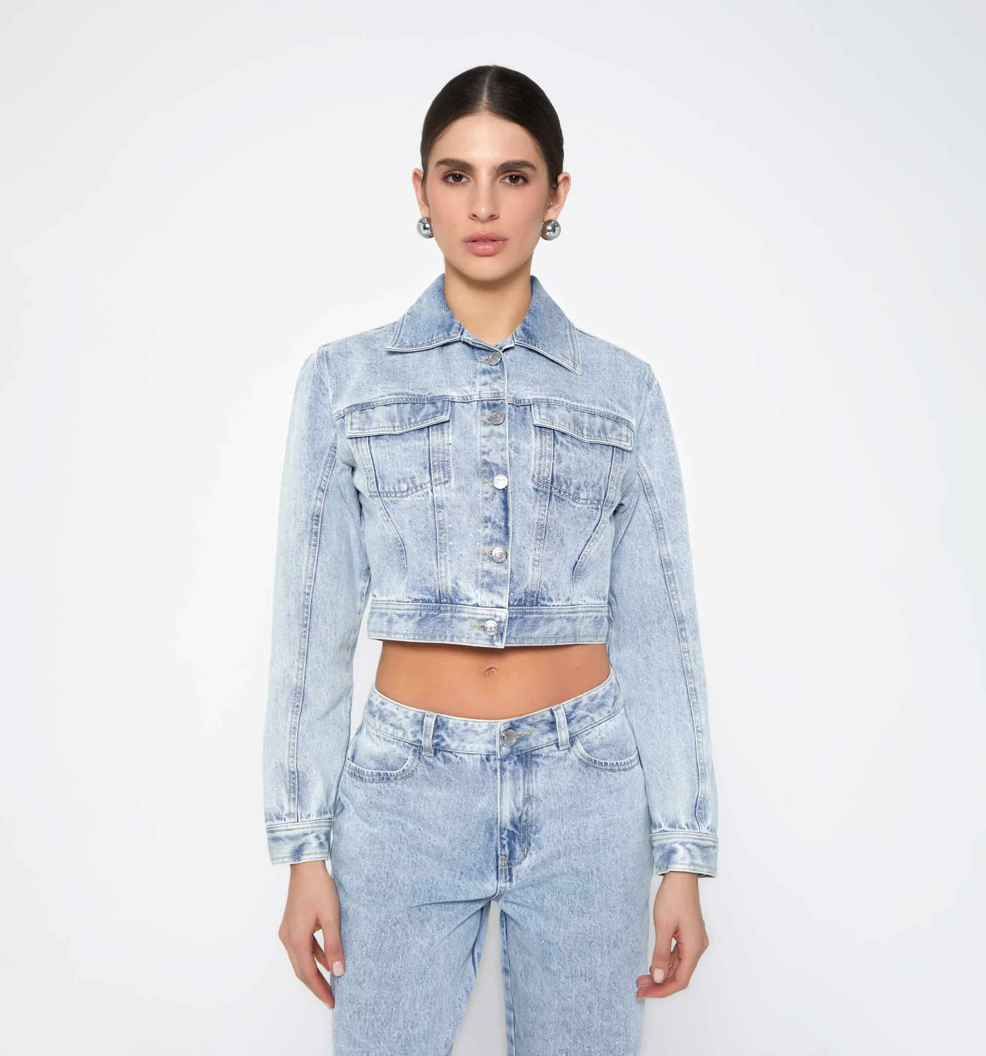 Chaqueta denim - miniatura 1