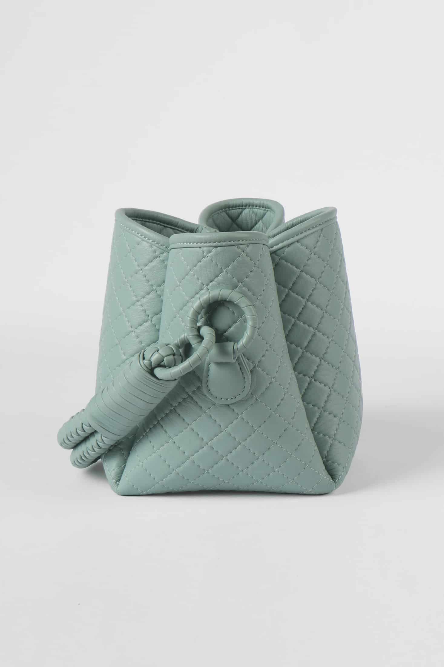 Tulip Mini Bucket Bag, Aqua - miniatura 2