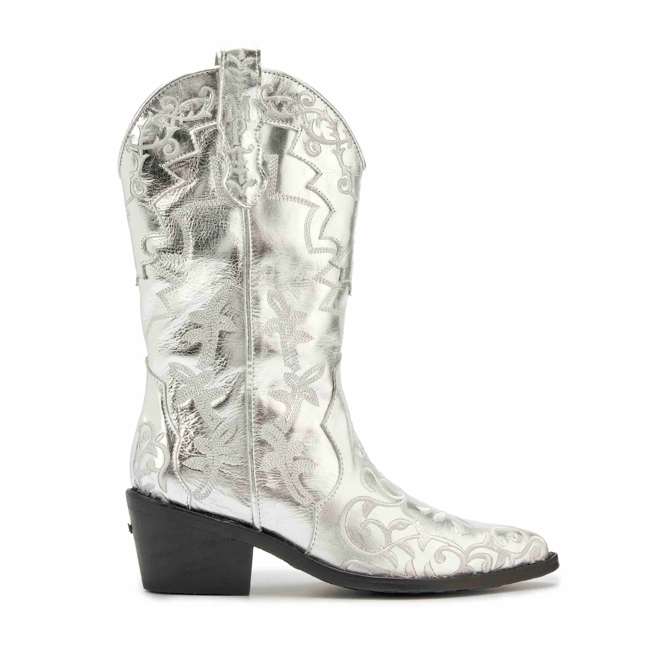 BOTA TEXANA ROSAS - miniatura 1