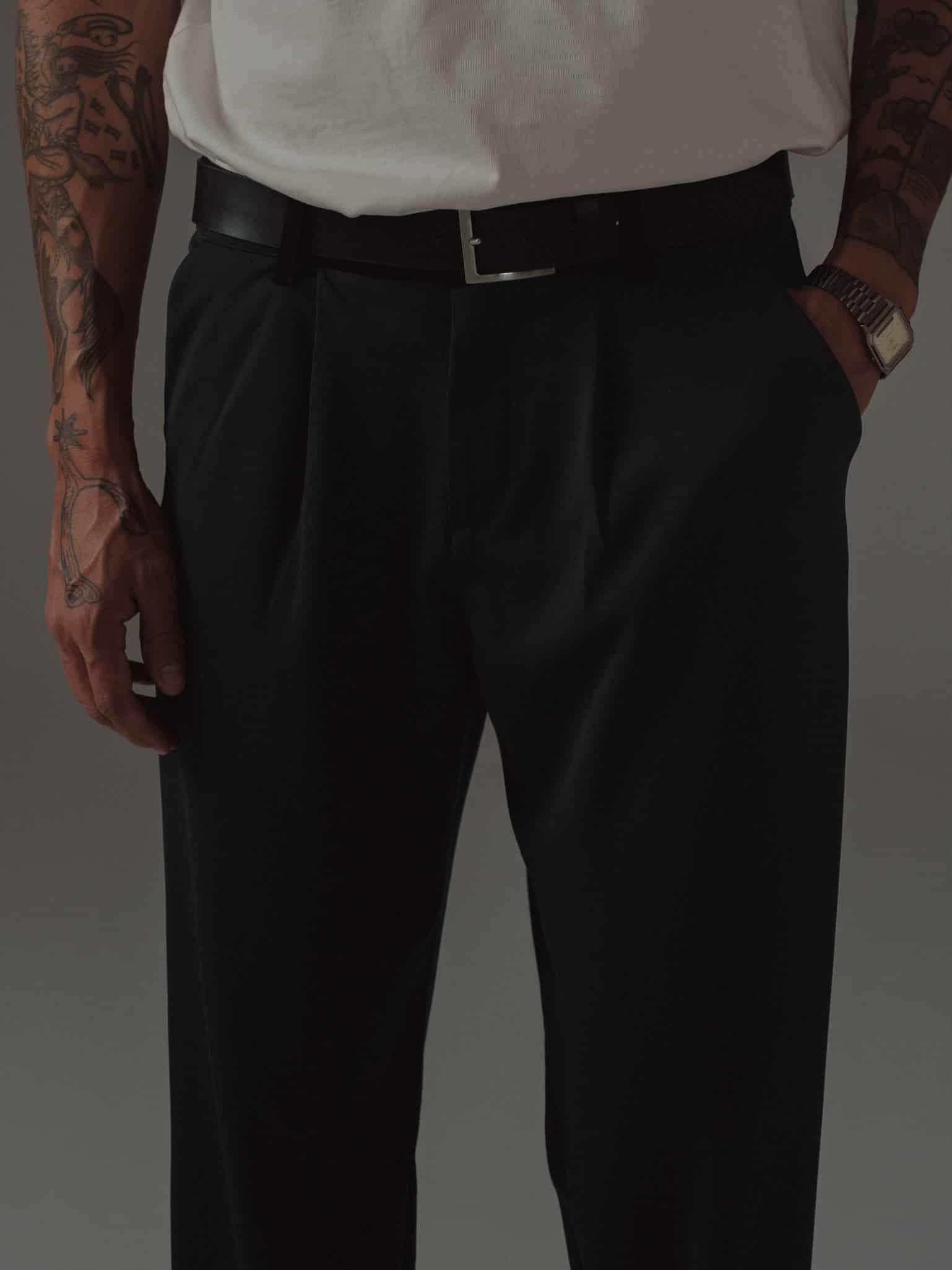 MEN CLASSIC BELT - BLACK - miniatura 5