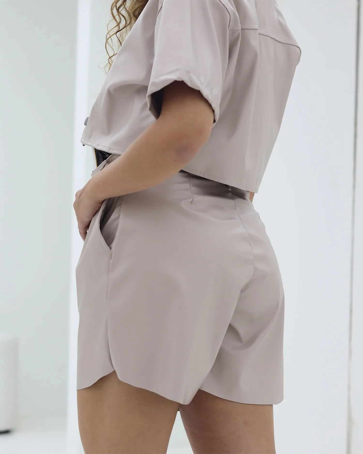 Short Two Beige - miniatura 3