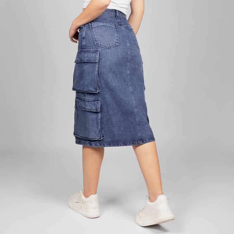 Falda Denim B-1711 - miniatura 2