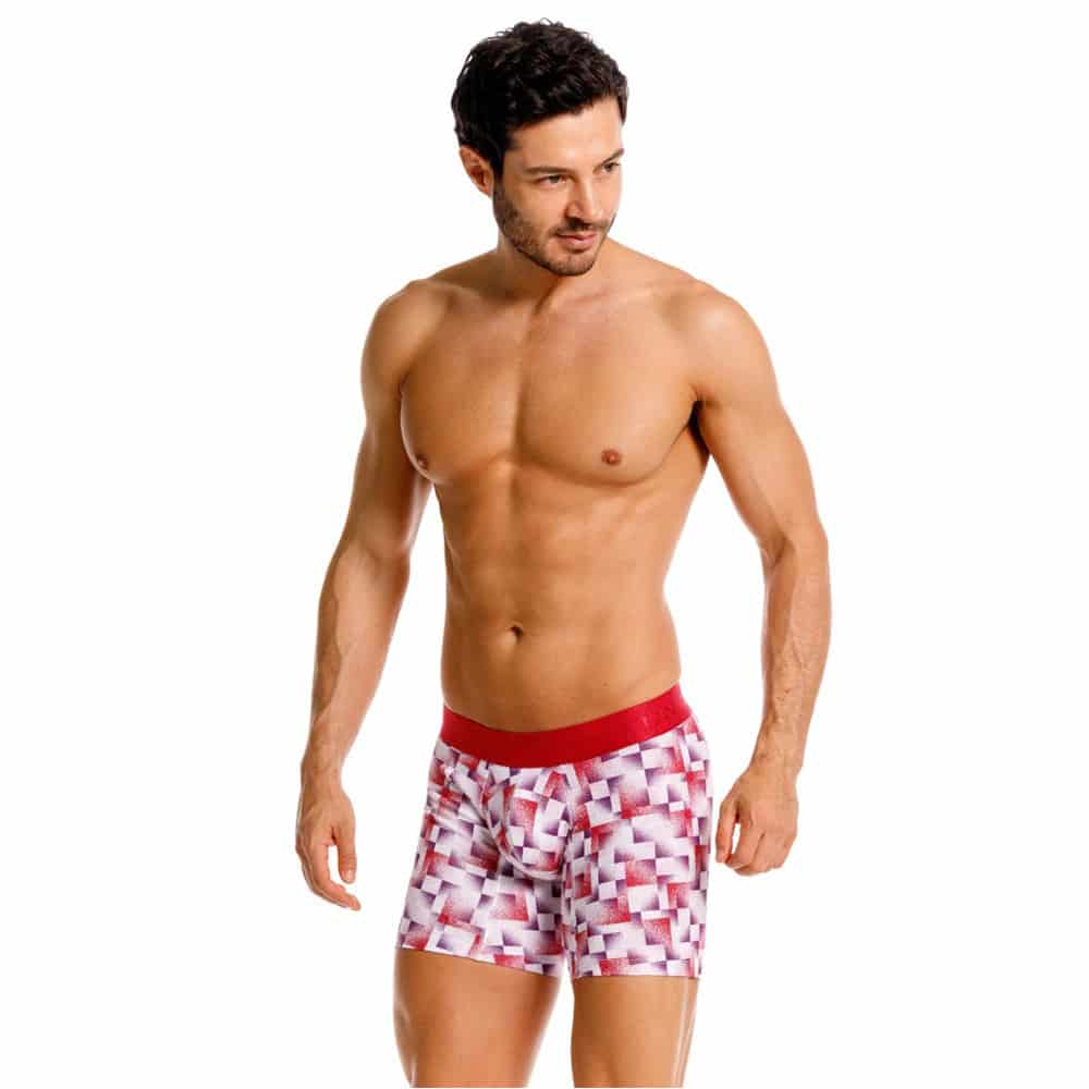 BOXER MEDIO CINABRIO ROJO - miniatura 5