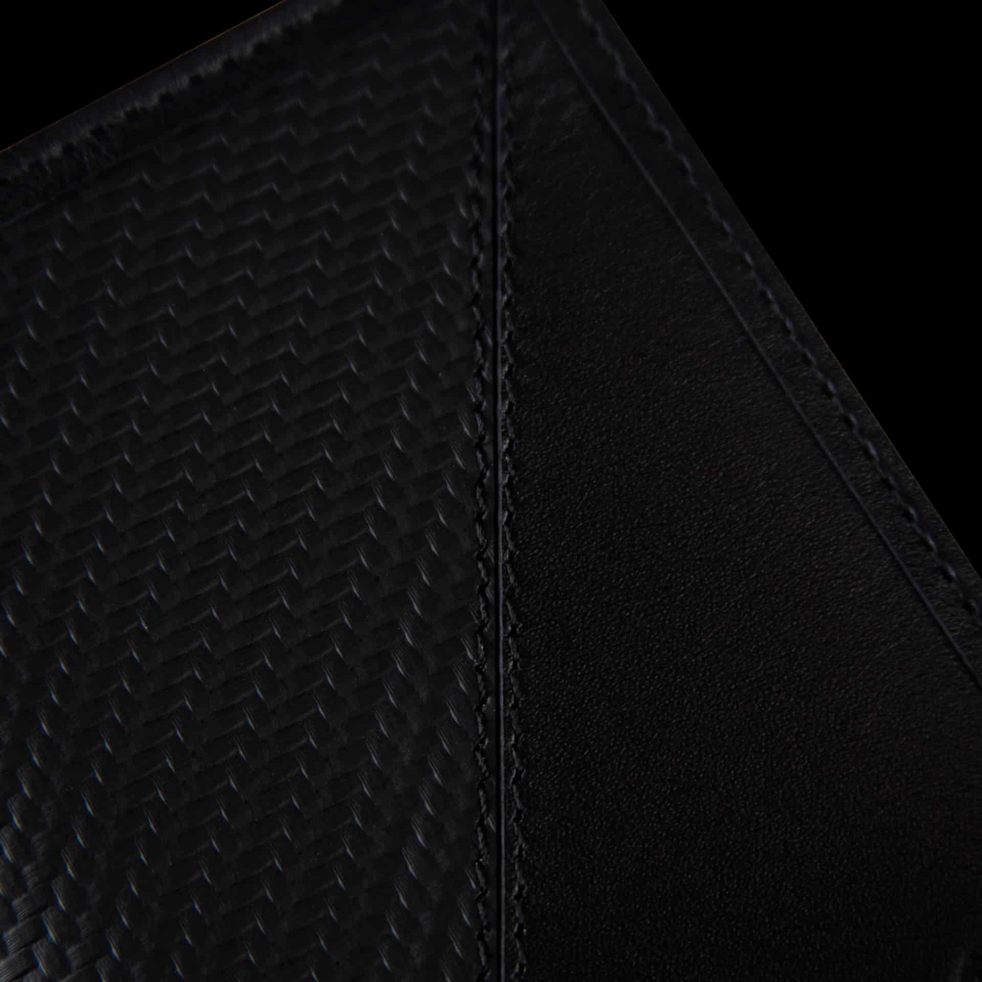 Billetera Compact con Clip (Carbono-Negra-Roja) — Con Grabado de Iniciales - miniatura 8