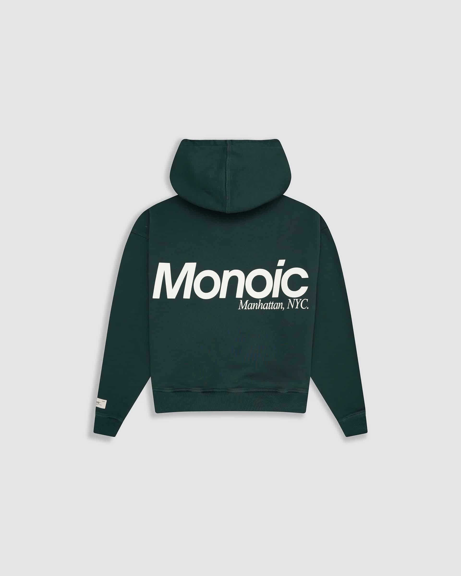 Hoodie Manhattan - Forest Green - miniatura 1