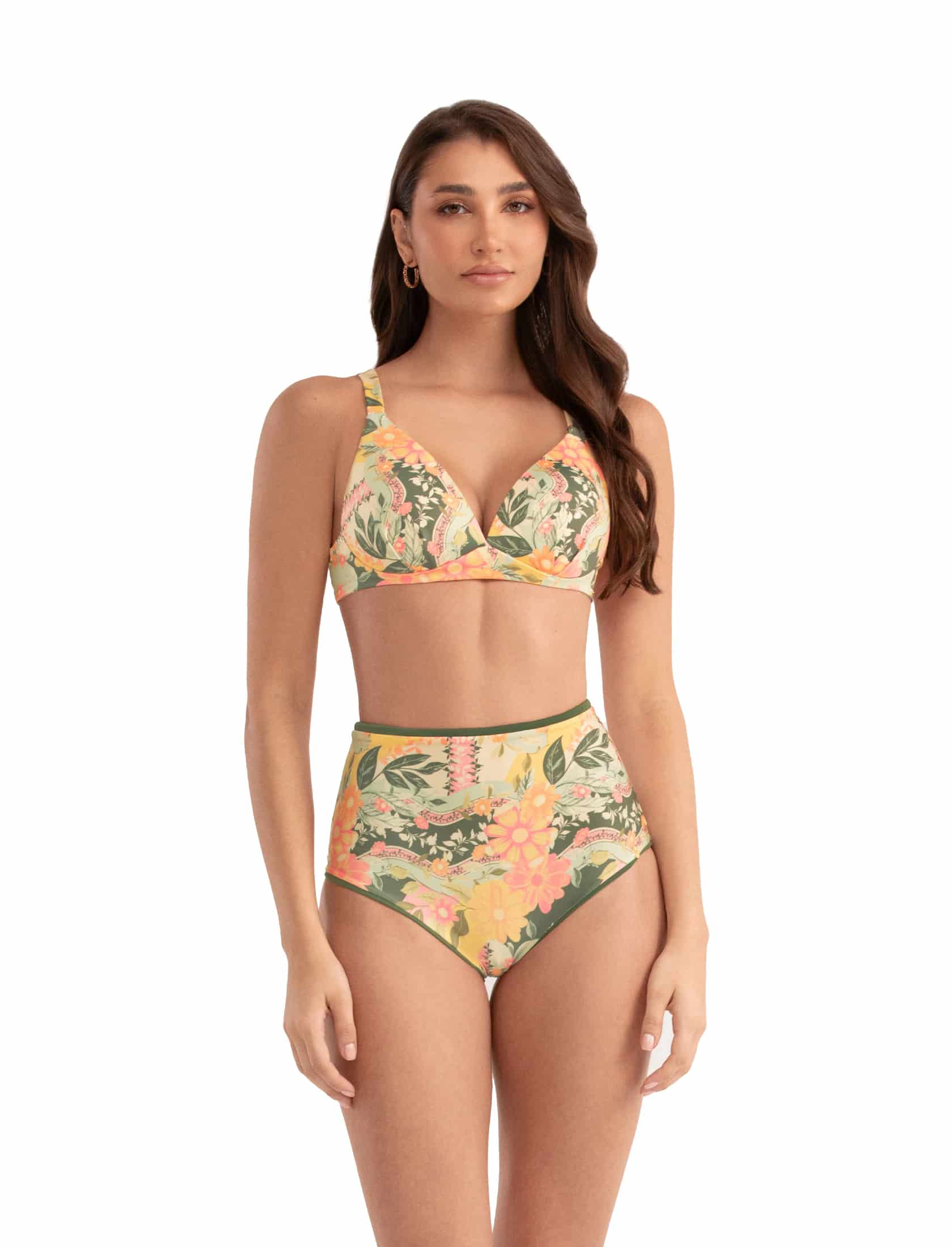 PANTY DE BAÑO 47385 - TALLE ALTO REVERSIBLE - miniatura 6