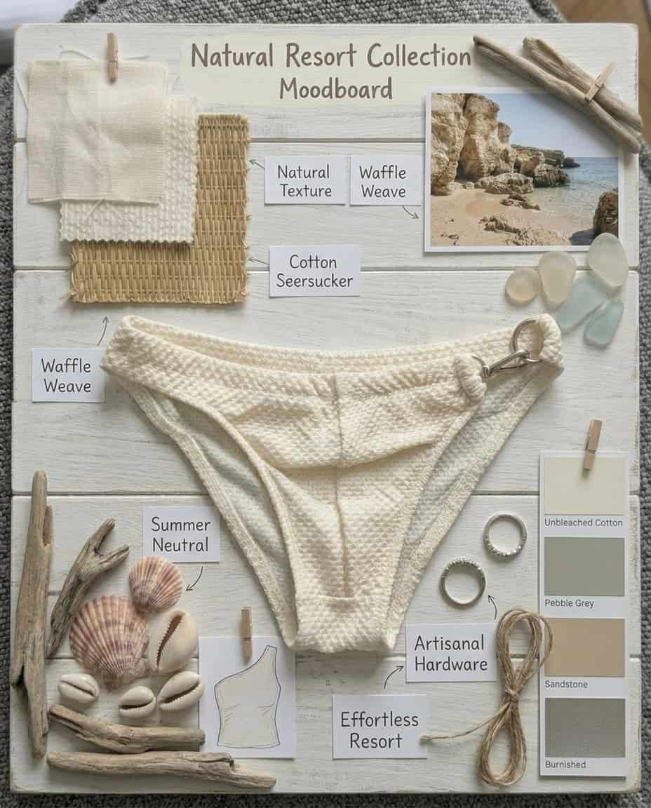 Crunch Swim Bikini — Beige - miniatura 6