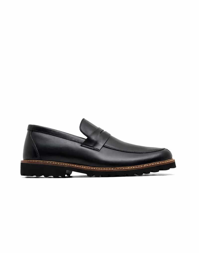 Mocasín casual para hombre en cuero REF 02VERSA02 - miniatura 1