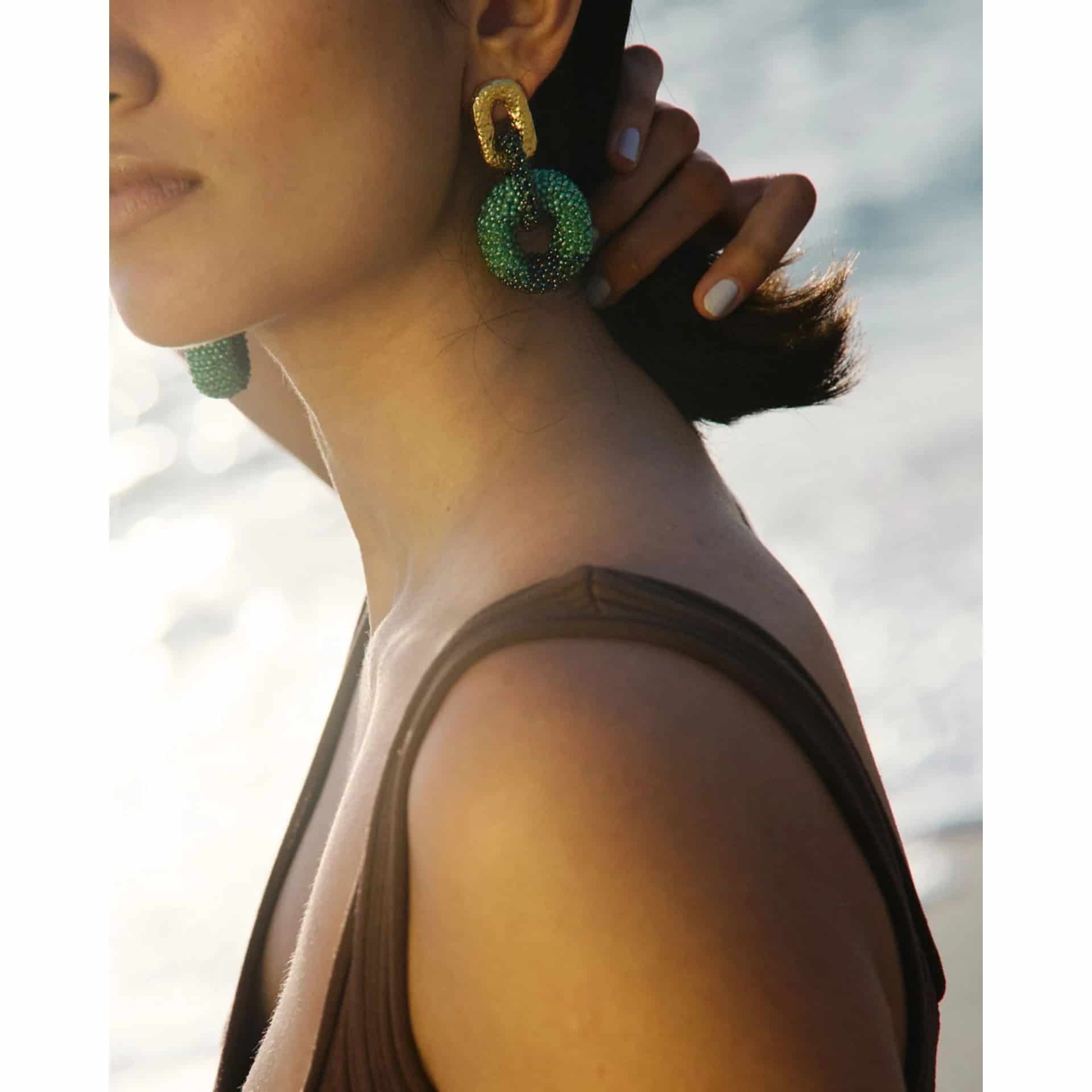 Linked Donuts Earrings - miniatura 17