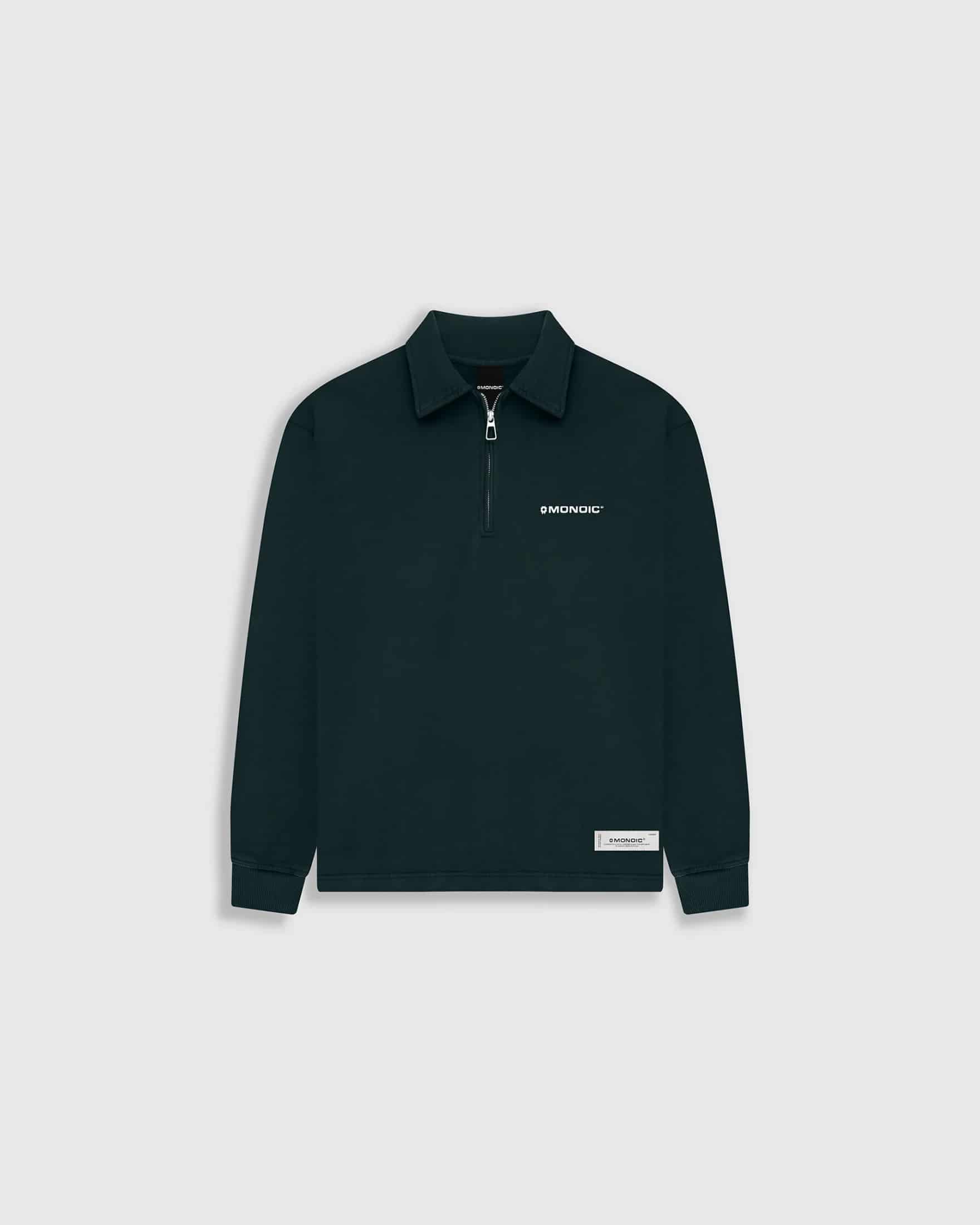 Quarter Zip V4 - Forest Green - miniatura 12