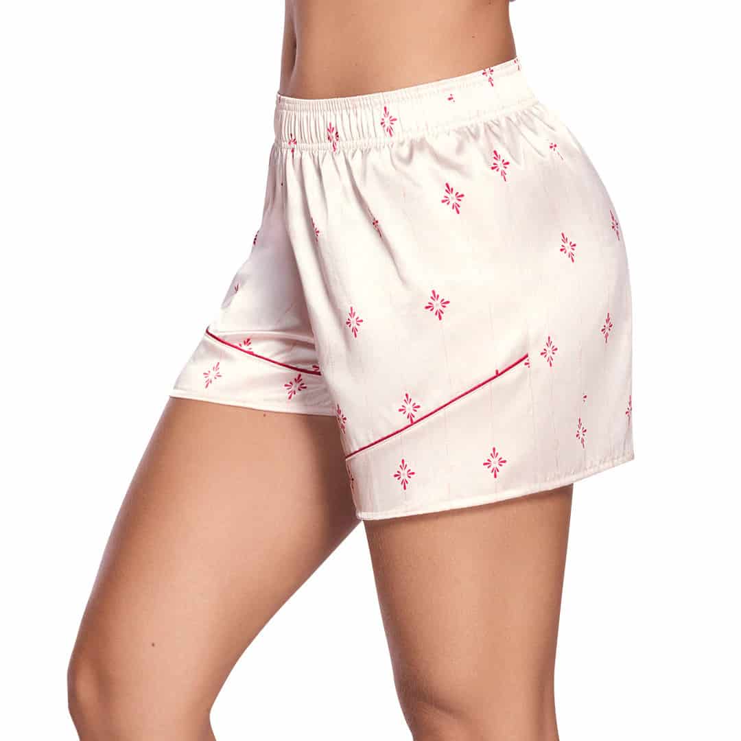 SHORT DE PIJAMA ELABORADO EN SATÍN - miniatura 2