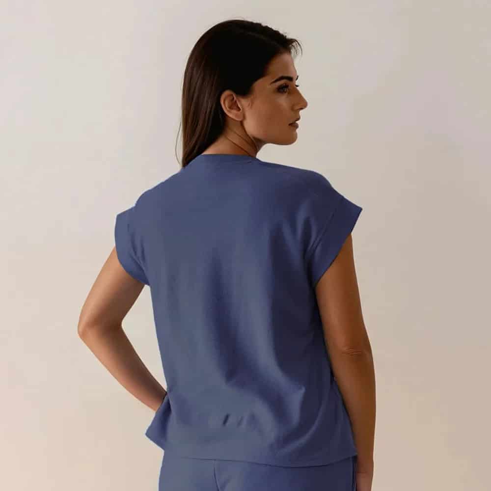 Camisa Silueta Amplia Lisa - miniatura 4