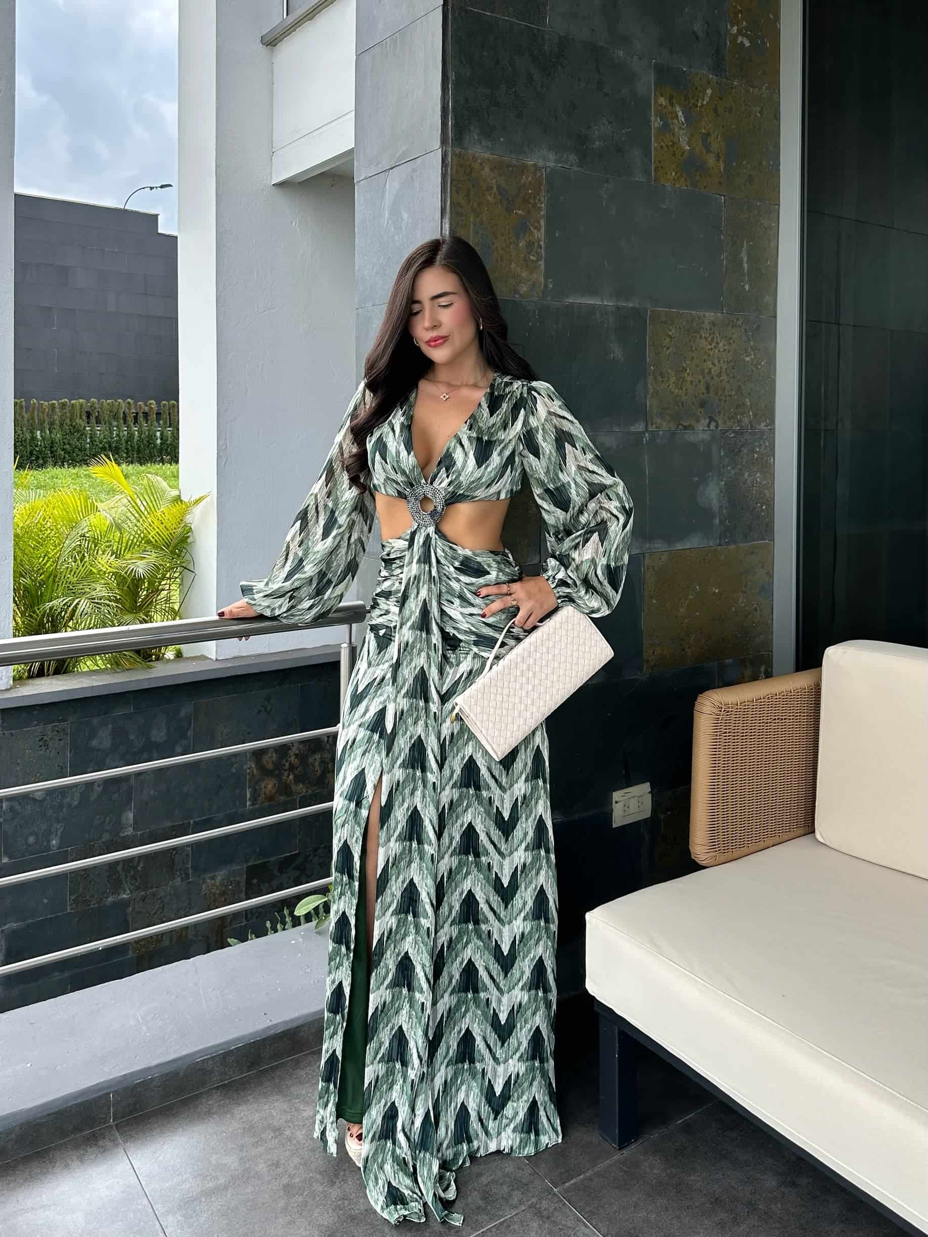 VESTIDO MIA VERDE - miniatura 4