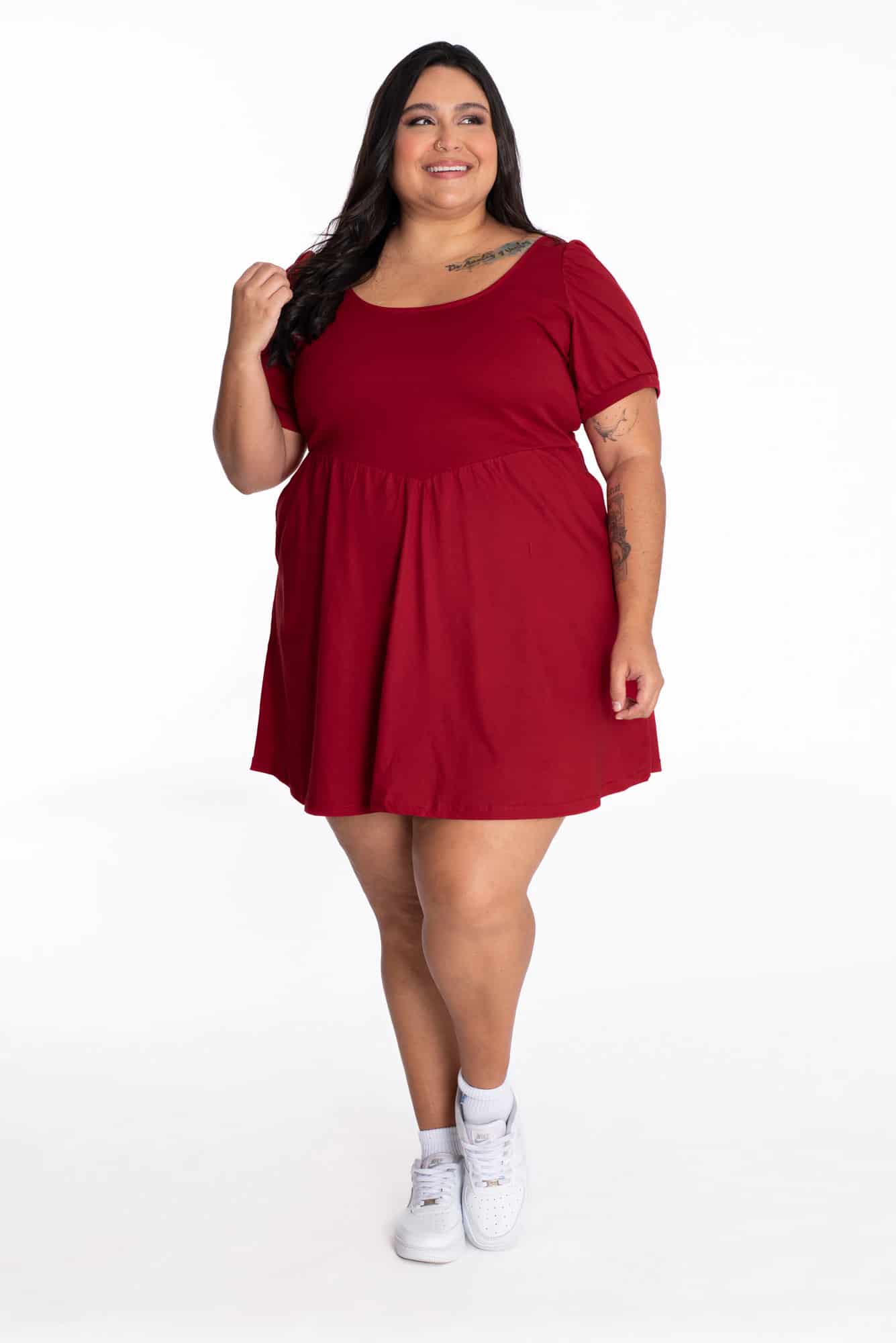 Vestido Amapola Rojo - miniatura 2