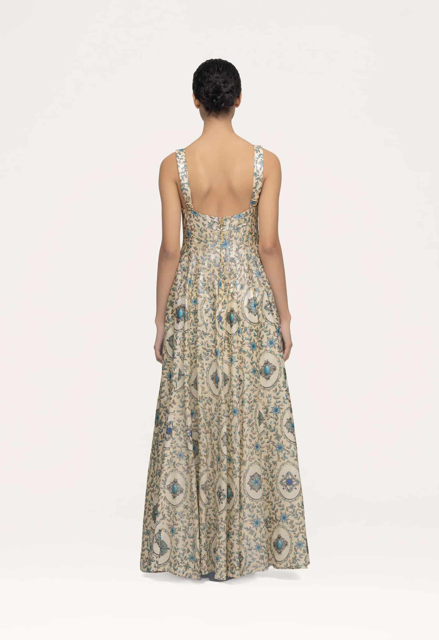 Aguamarina Platero Maxi Dress - miniatura 3