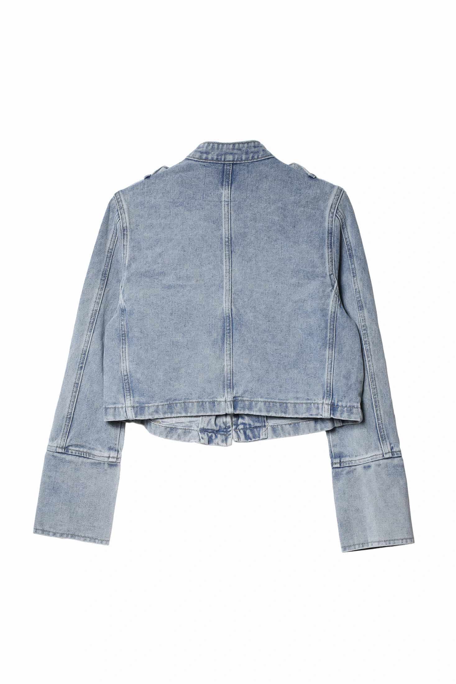 DENIM NAPOLEON JACKET - miniatura 4