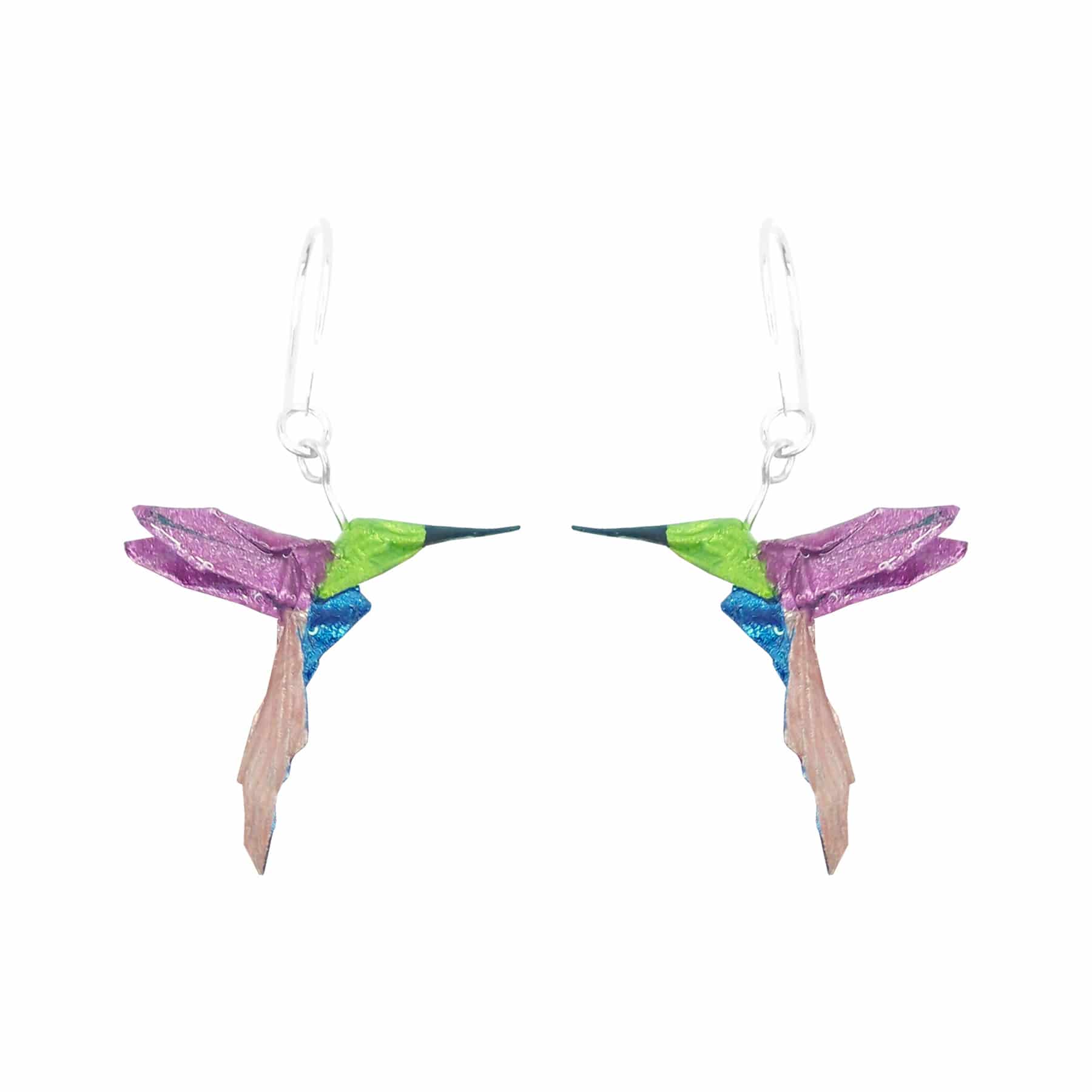 Arete colibrí cola larga - miniatura 1