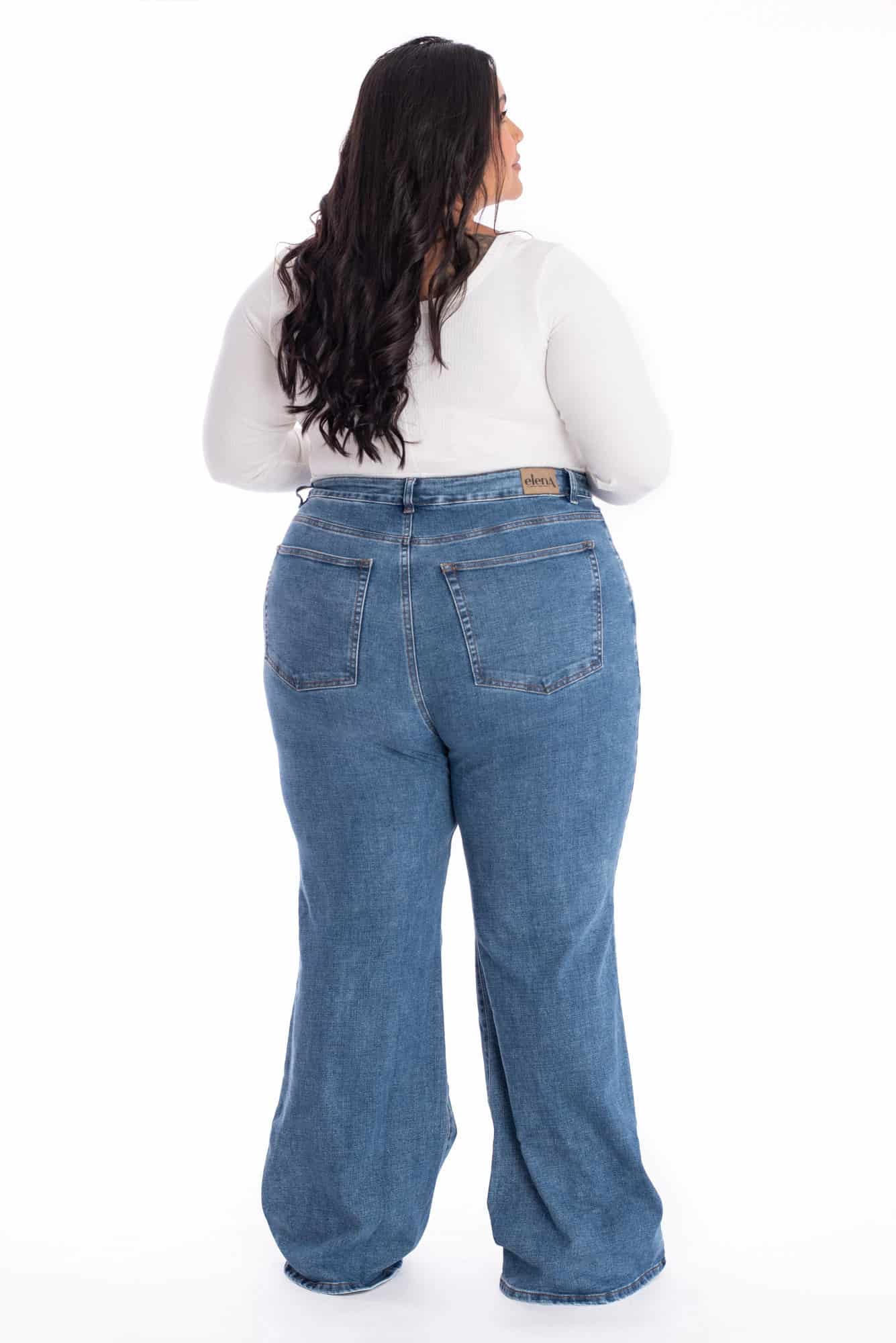 Jean Flare Azul Medio 387 - miniatura 6