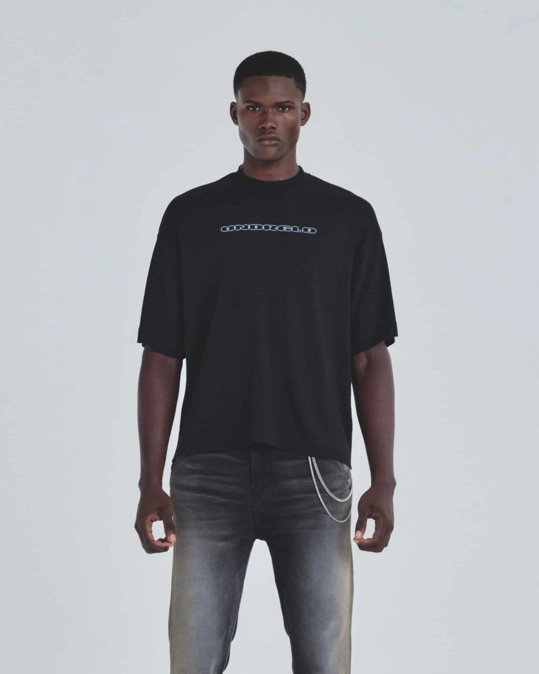 Holy State Head Noise Boxy Fit Tshirt Black - miniatura 2