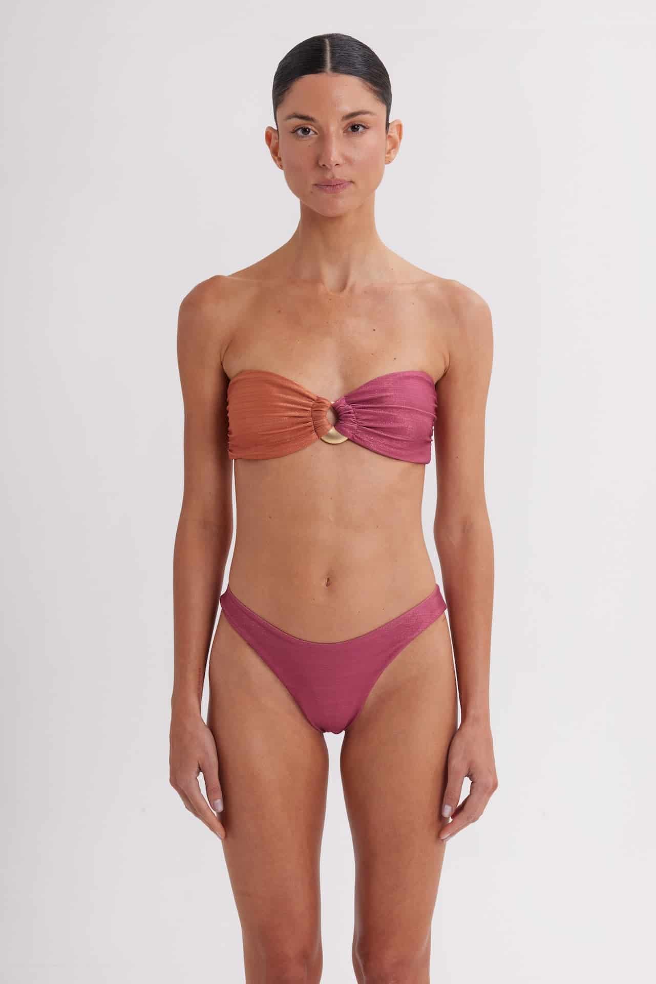Top de Bikini Hana Magenta - miniatura 1