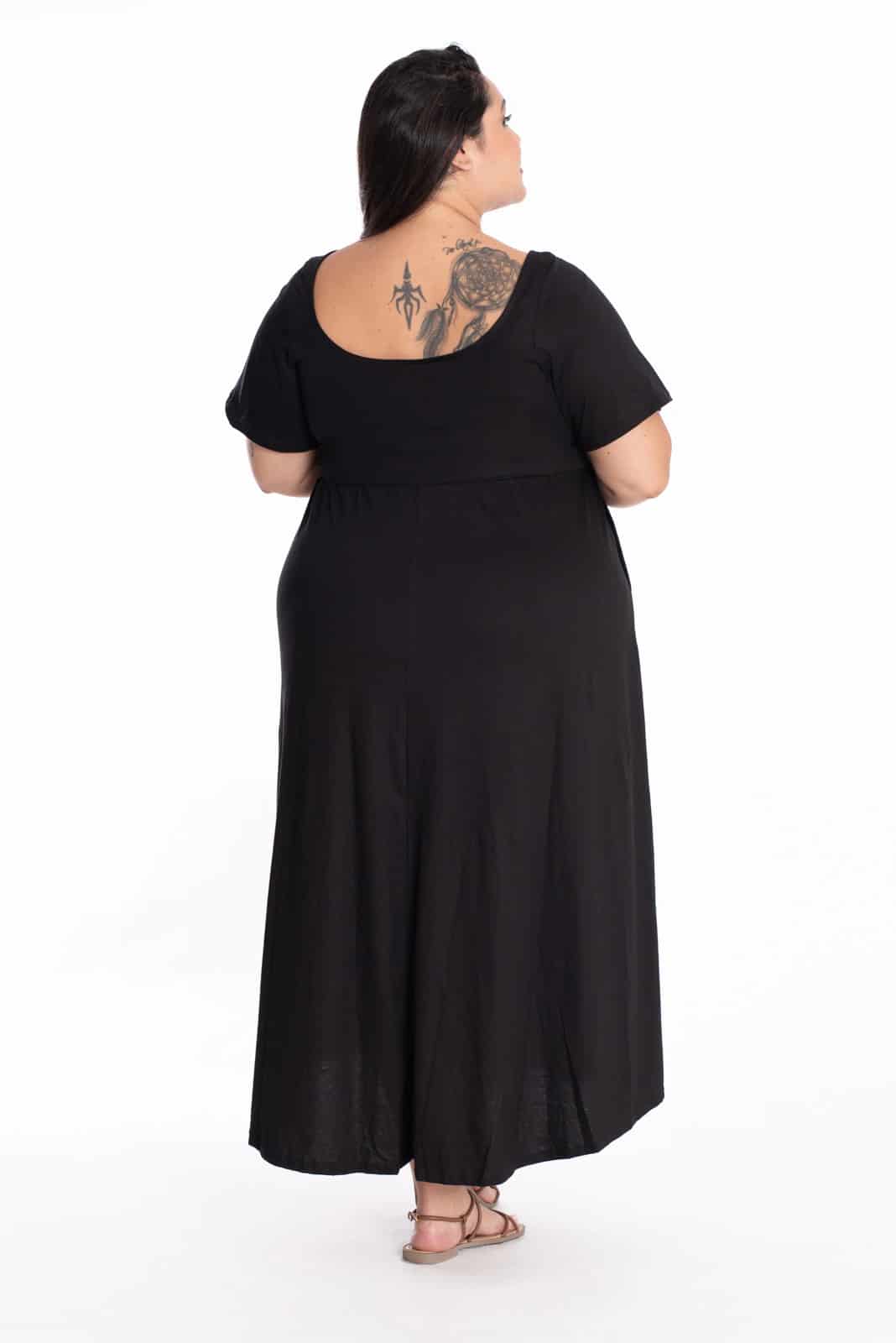 Vestido Vanessa Negro - miniatura 5