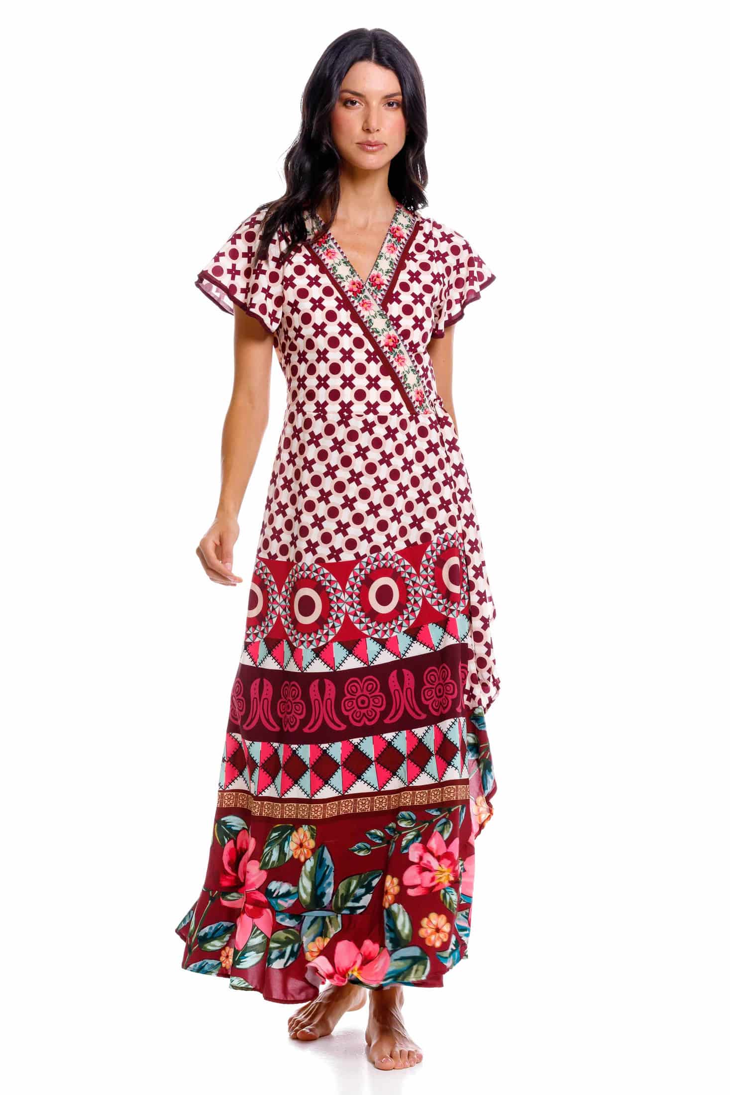 Vestido Seis Boleros Kenia Patch - miniatura 1
