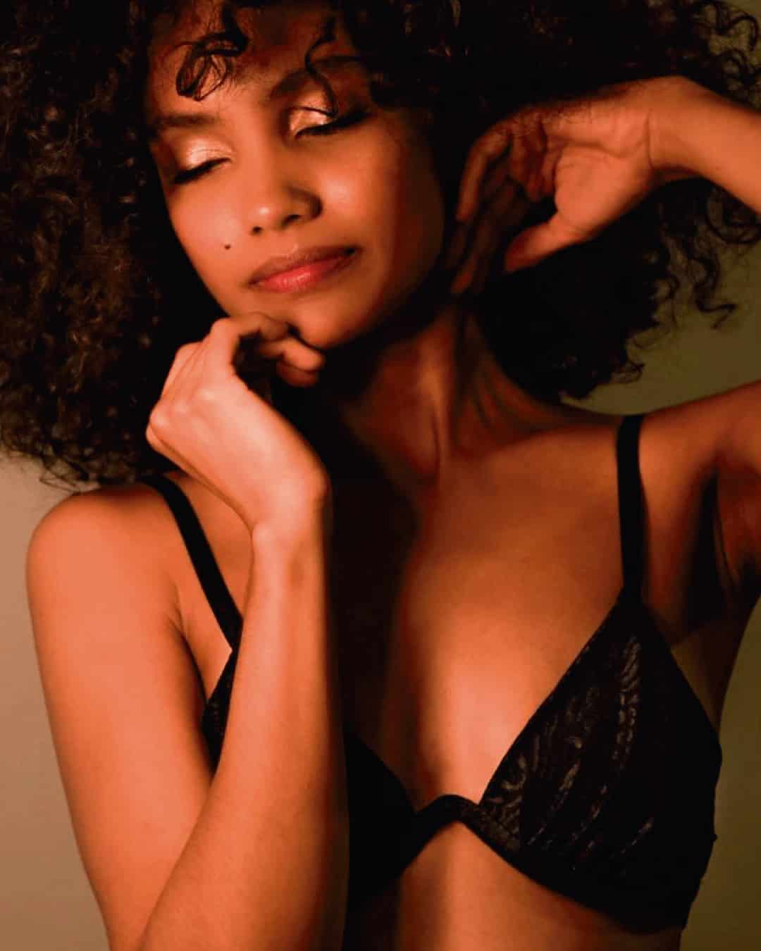 Bra animal print - PLATONIC NEGRO - miniatura 5