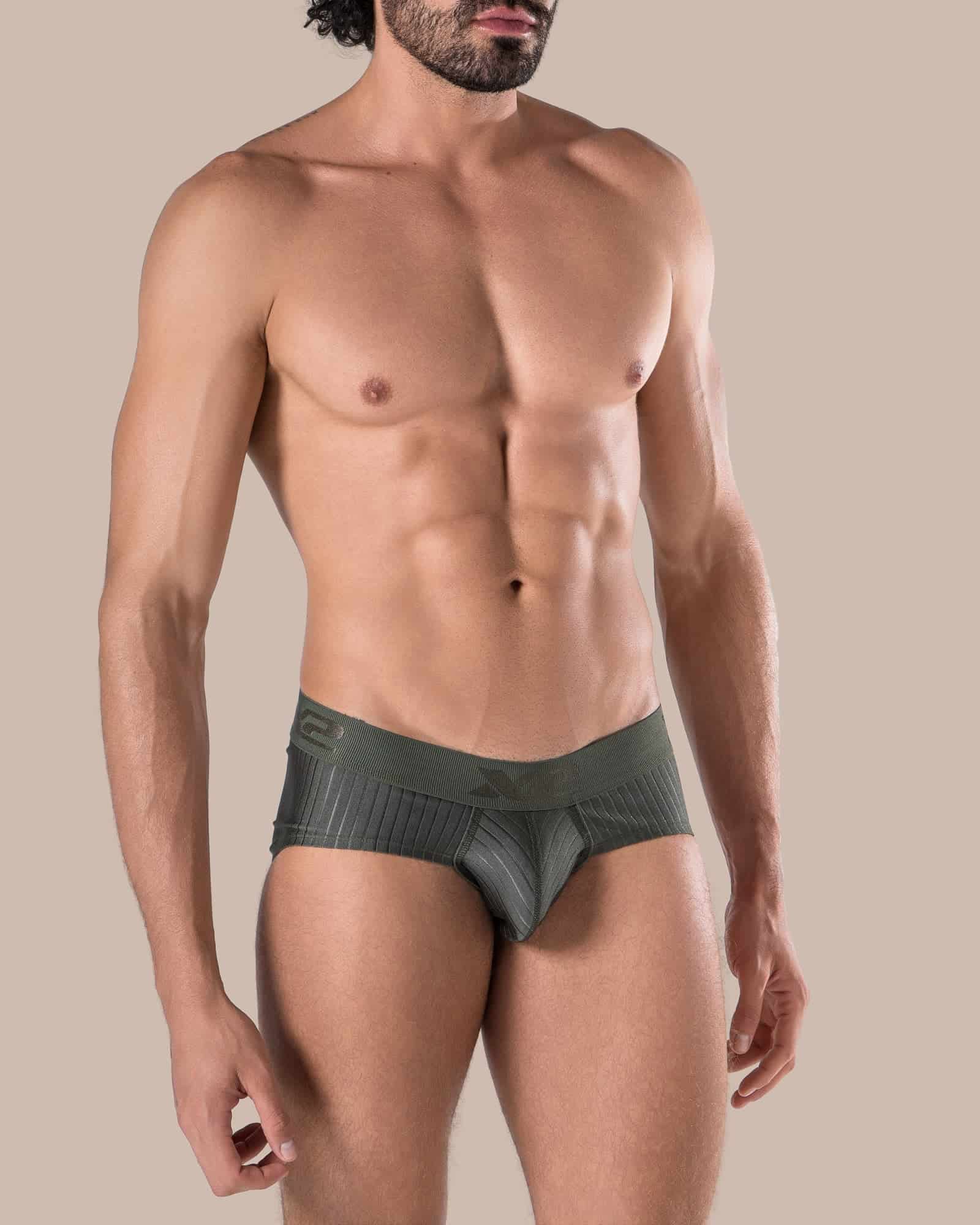 Brief Magnus Nylon Verde X2 - miniatura 1