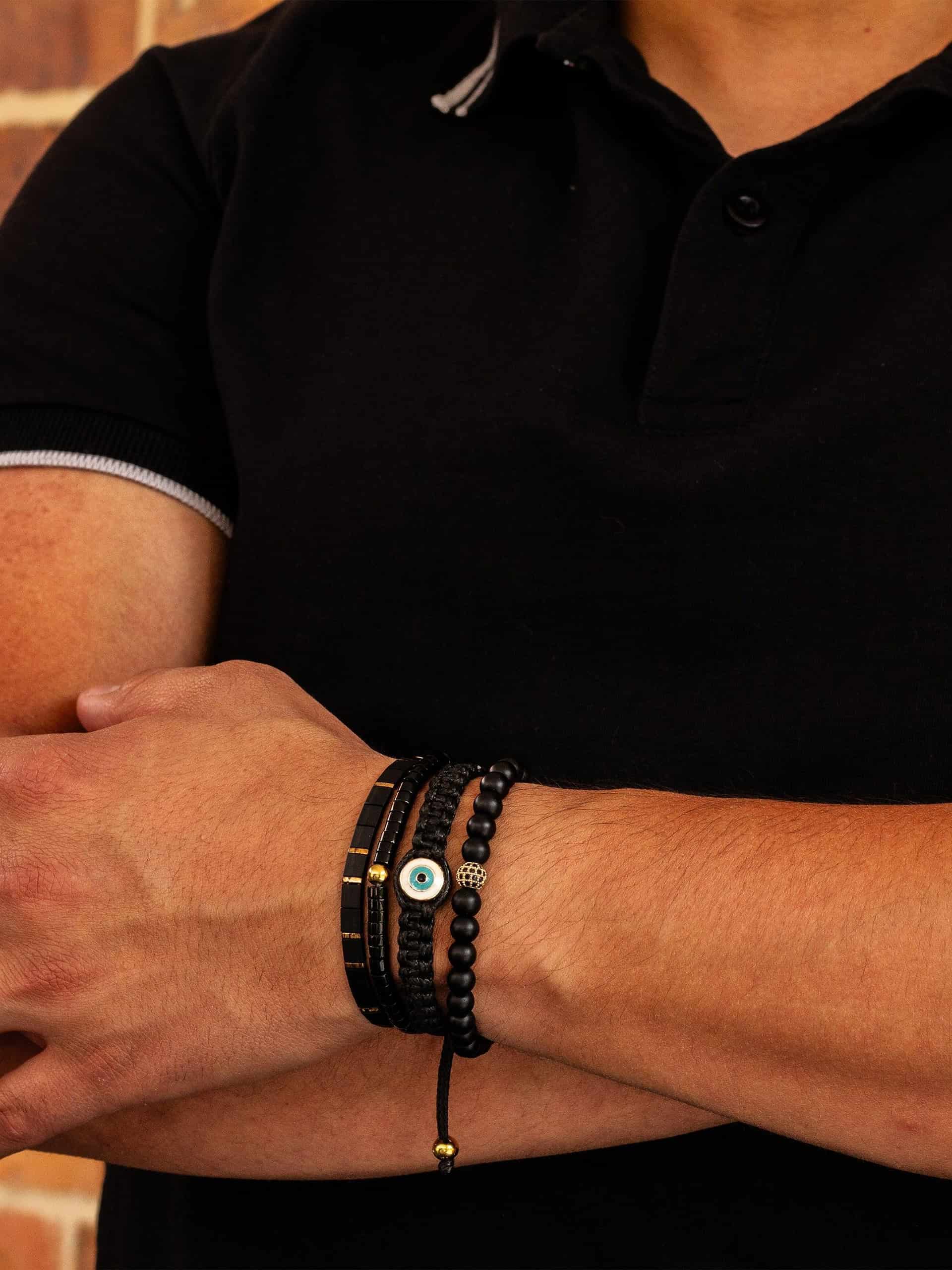 Brazalete All Black 6mm - miniatura 5