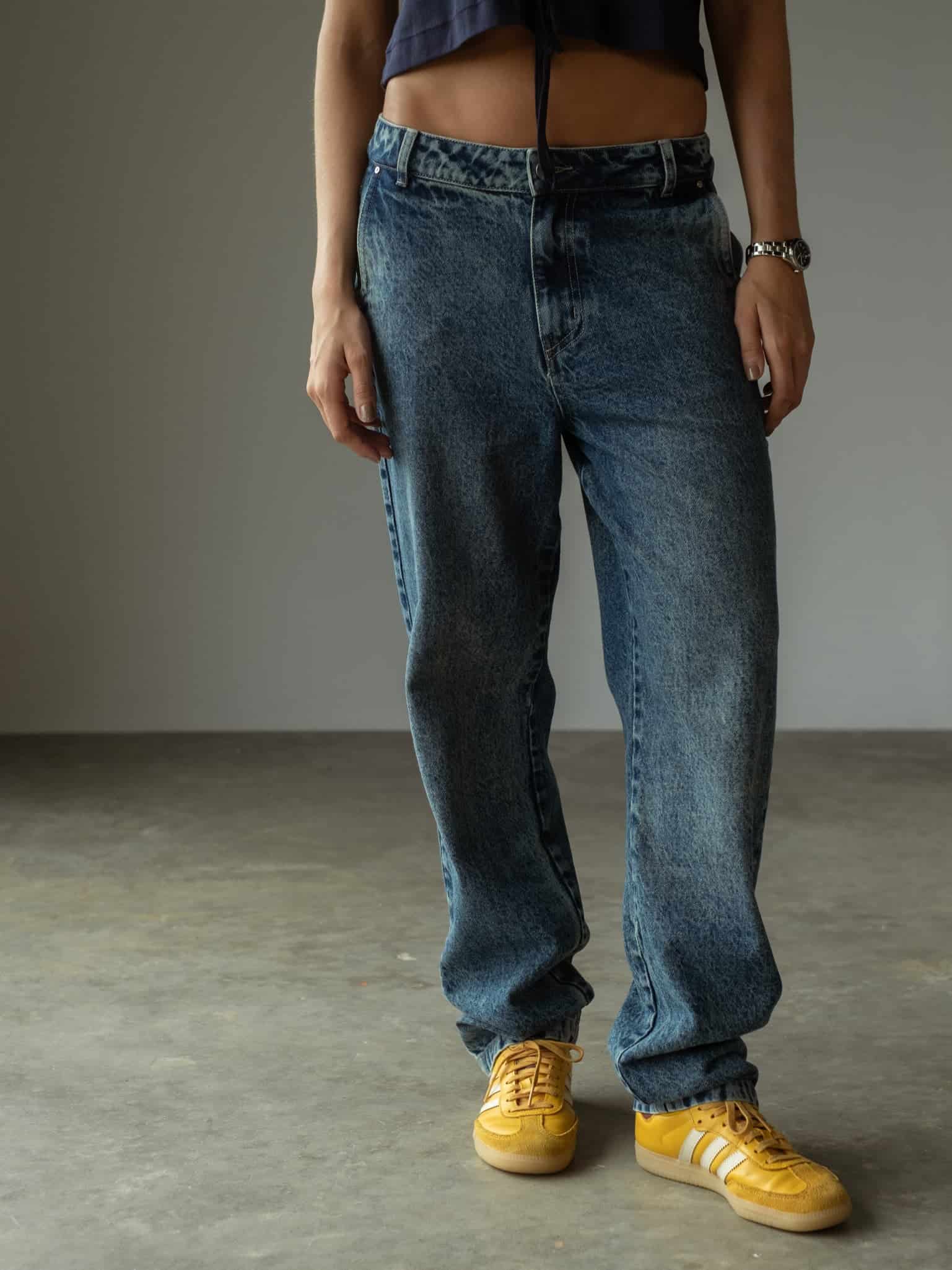 STRAIGHT LEG JEAN  - OCEAN BLUE - miniatura 1