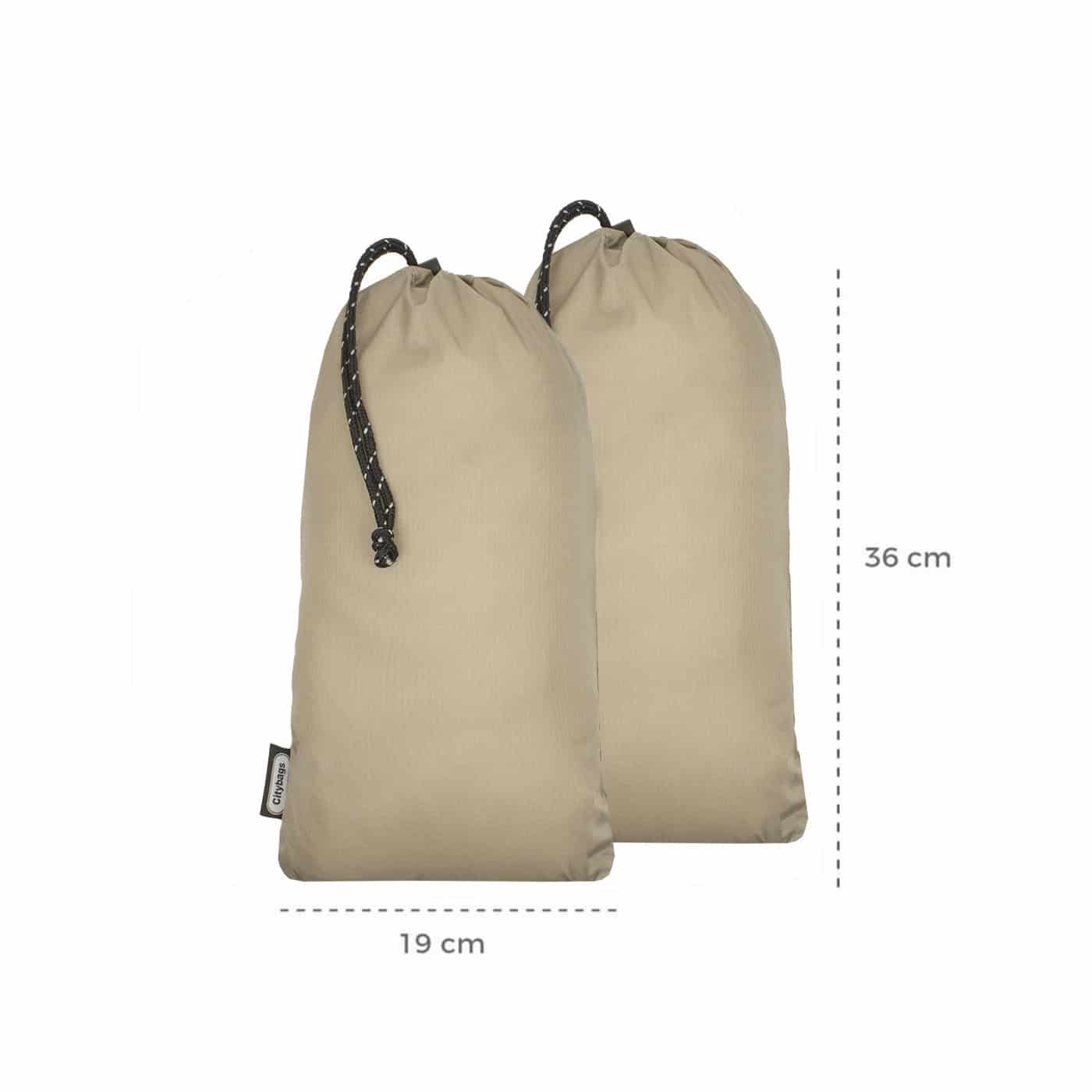 Bolsas Organizadora de Zapatos setx2 Citybags Beige - miniatura 2