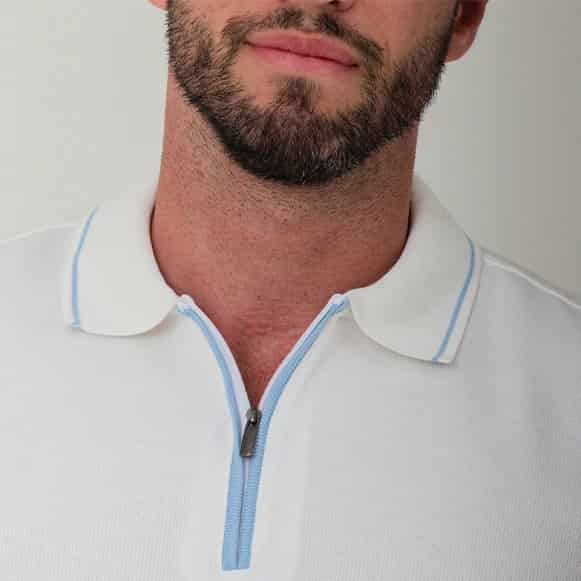 SUETER POLO MODA HOMBRE - miniatura 3