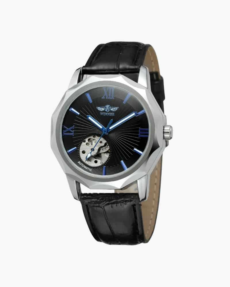 Classic Skeleton Dial Steel Watch - miniatura 2